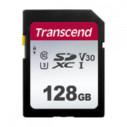 Transcend 128GB 300S SDXC UHS-I Class 10 U3 V30 Memory Card