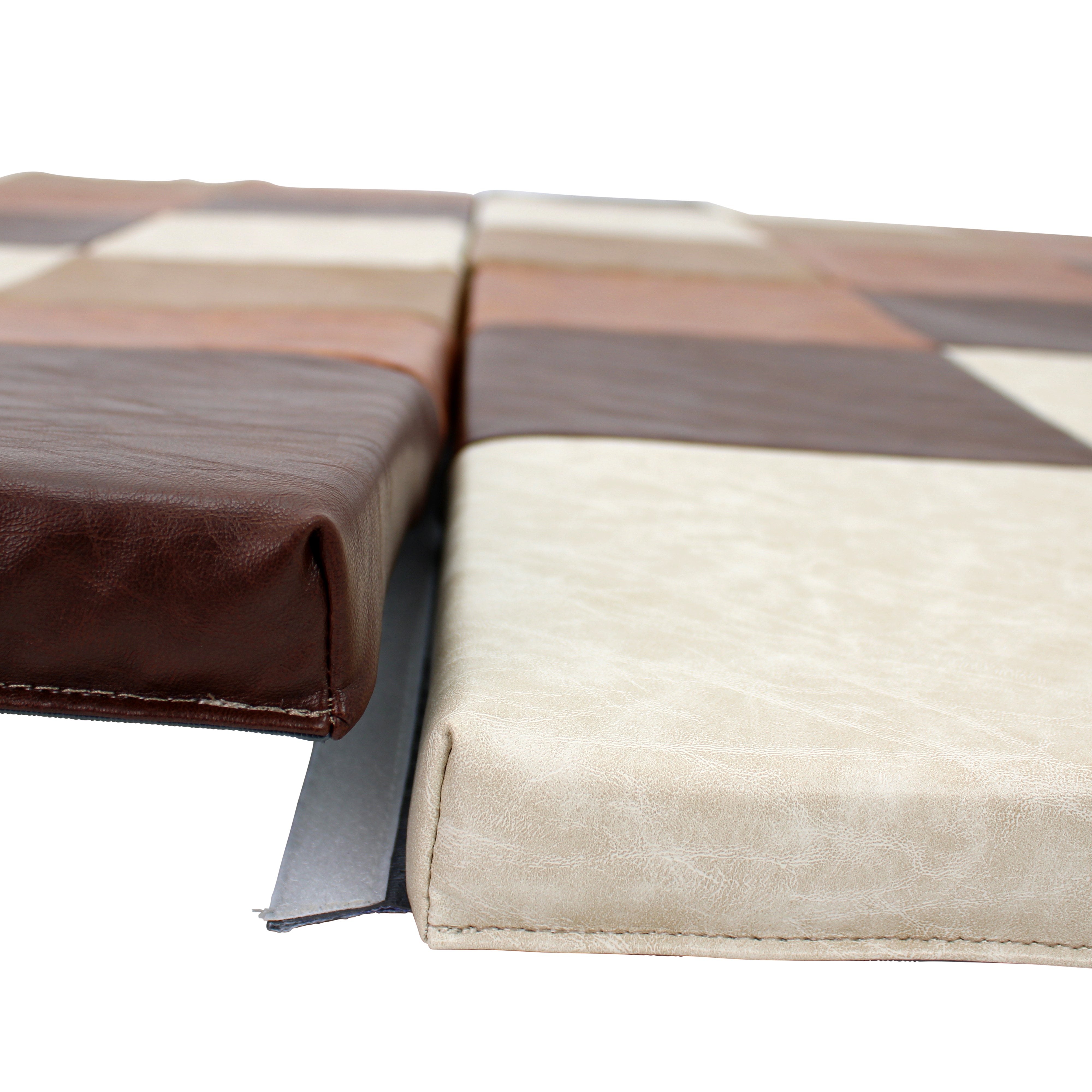 Rustic Space Saver 4-Fold Toddler Activity Mat - Distressed Assorted