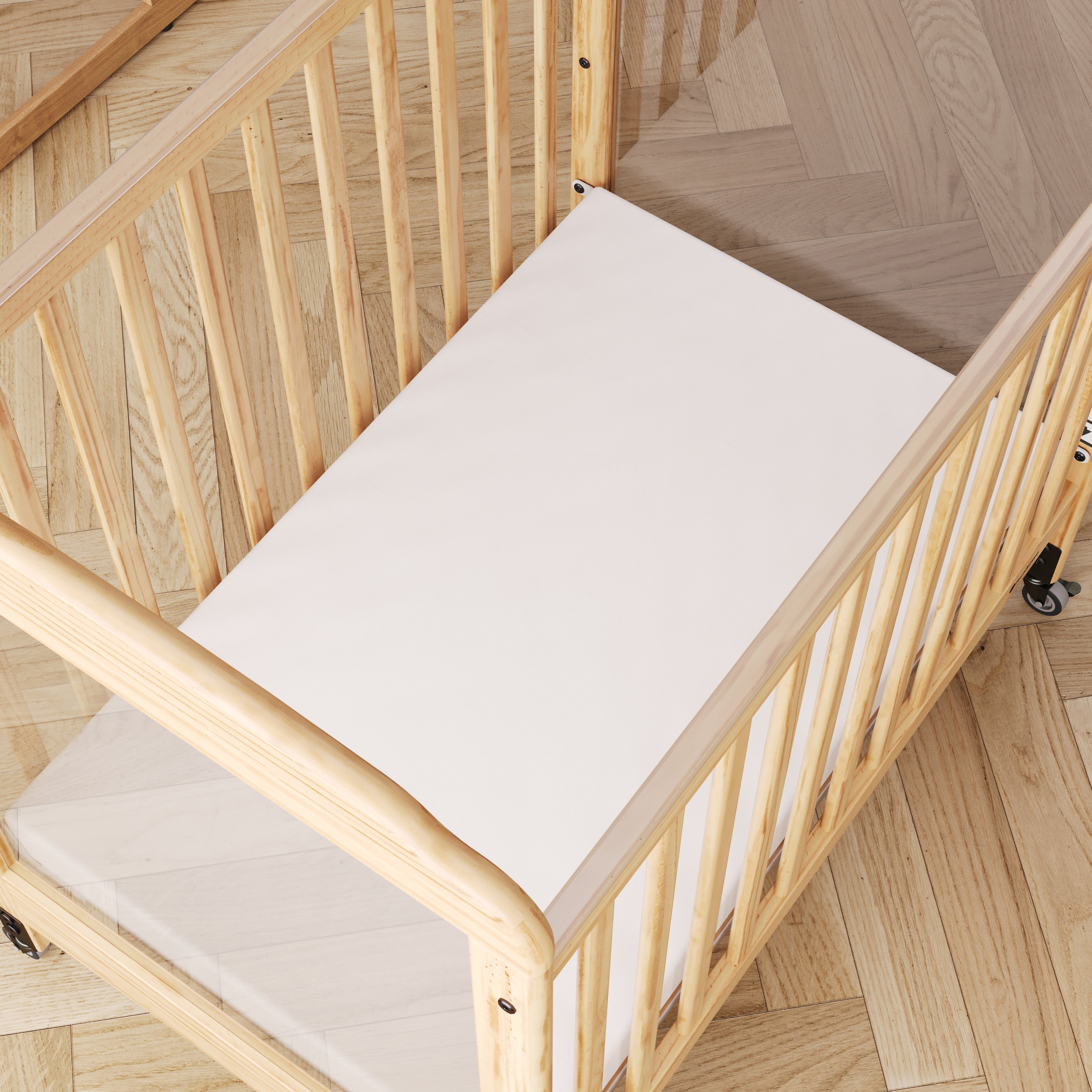 SafeFitâ„¢ Compact Sheets, white, 12 Pack