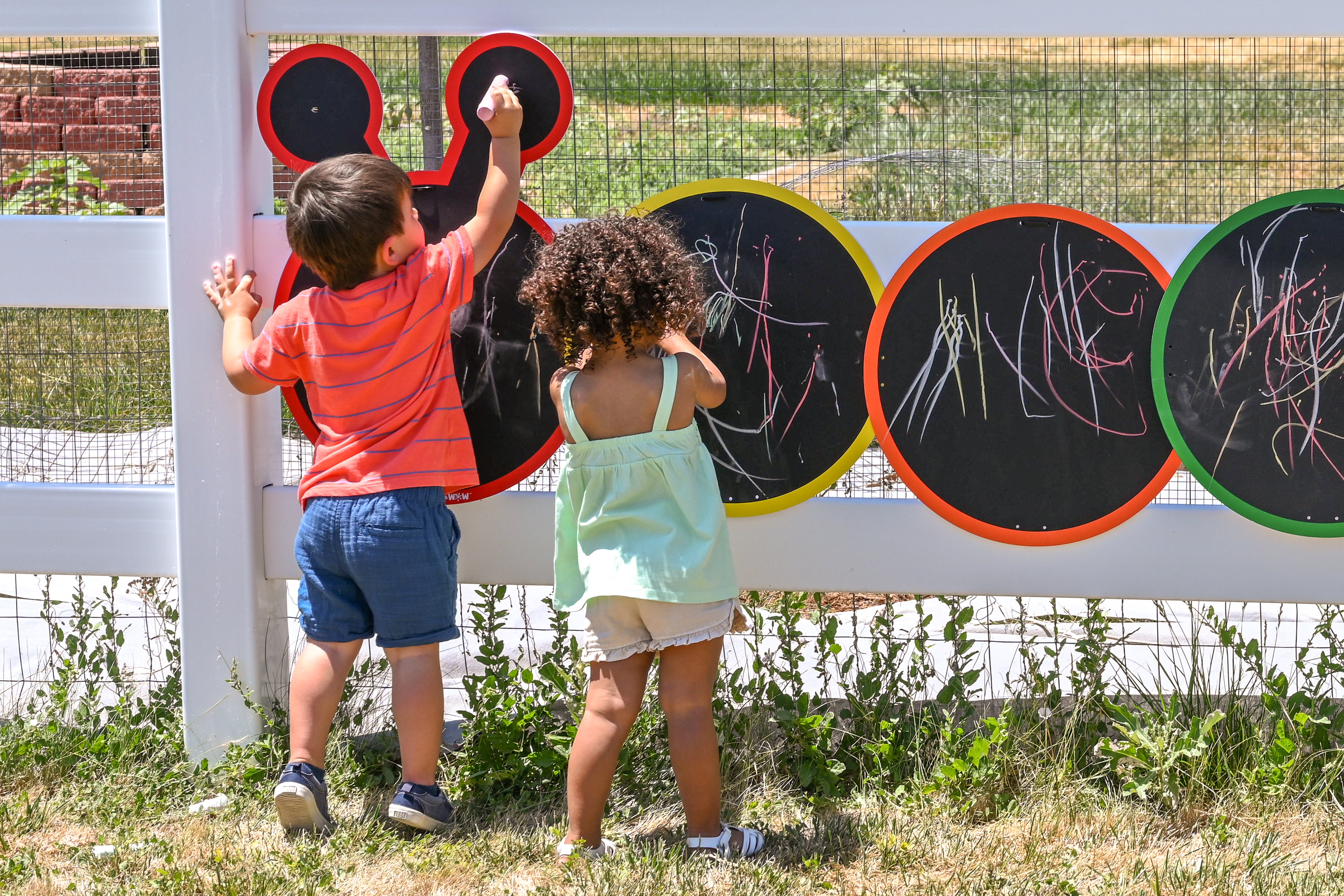 *Giant Outdoor Chalkboard - Caterpillar