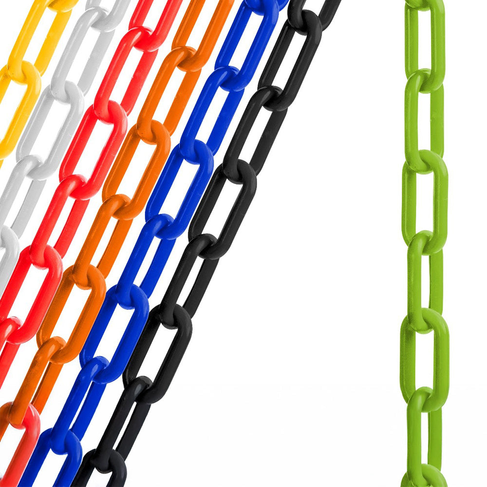 2" Plastic Chain ‐ Black ‐ 100ft box