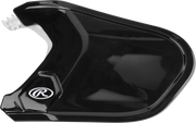 Rawlings Mach Adjust  Lhb Gloss Jaw Guard  - Black