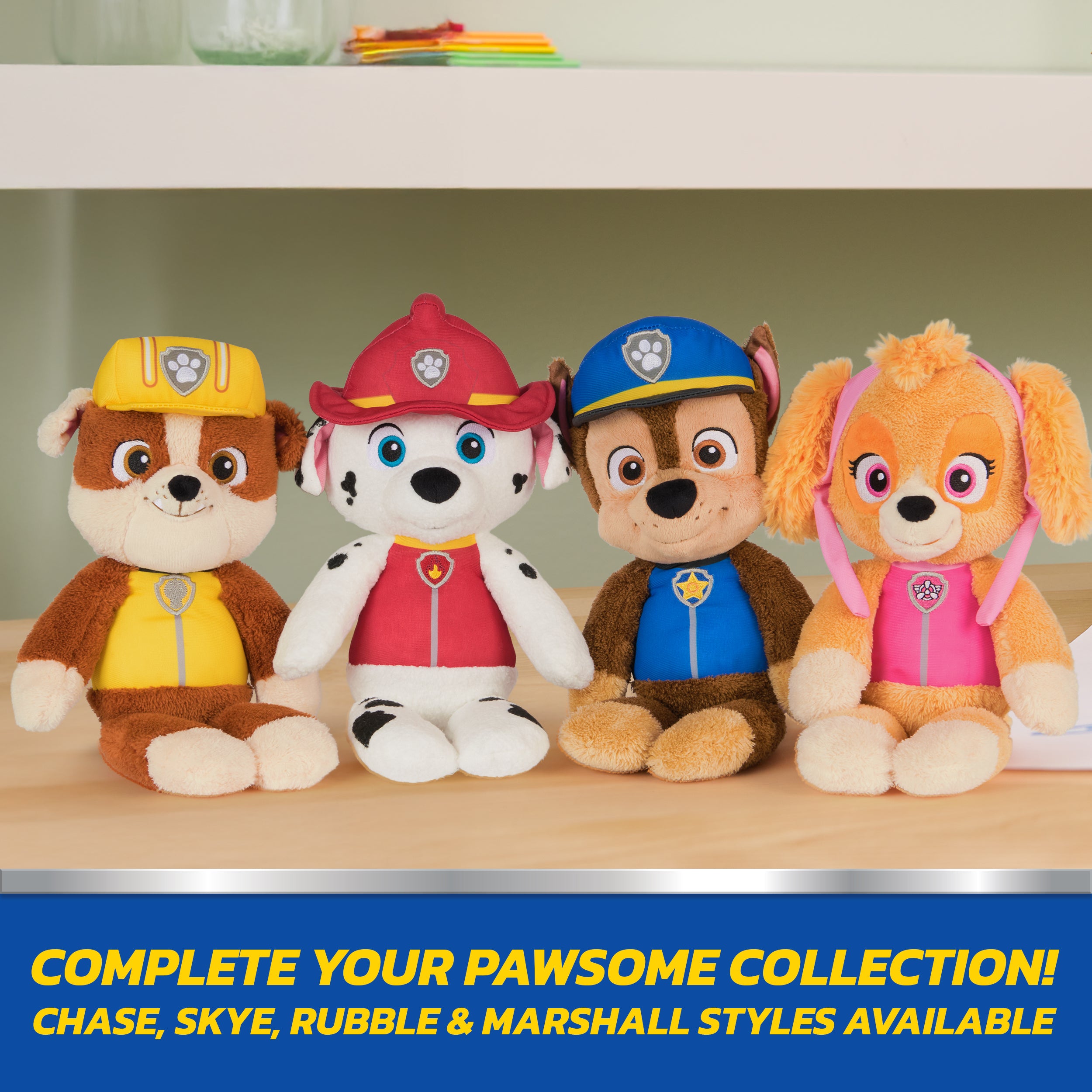 GUND PAW Patrol Official Marshall Take Along Buddy Plush Toy, Premium Stuffed Animal for Ages 1 & Up, Red/White, 13”