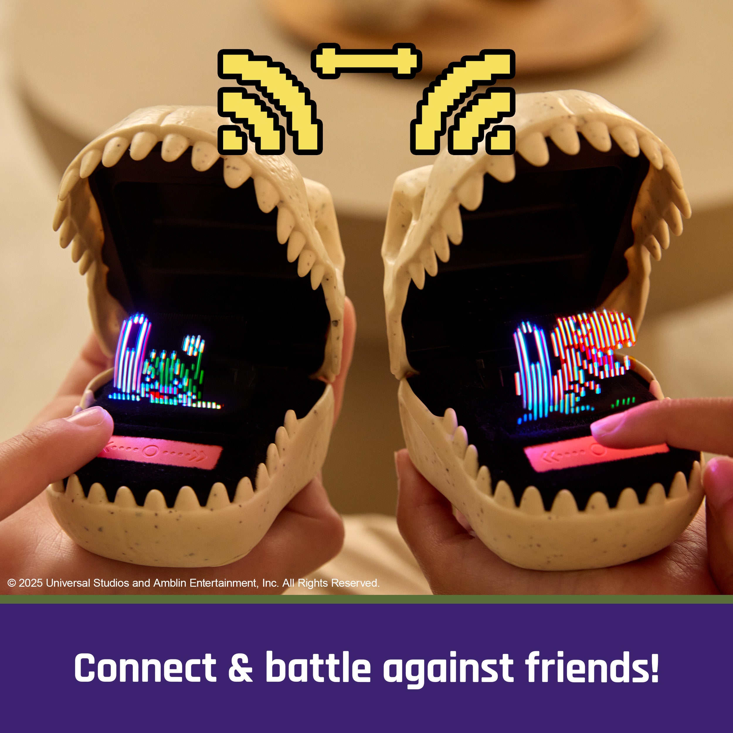 Bitzee, Jurassic World Interactive Dinosaur Toy with 25 Dinosaurs Inside, Reacts to Touch, Pods Connect & Interact, Digital Pet Kids Toys for Ages 5 and up