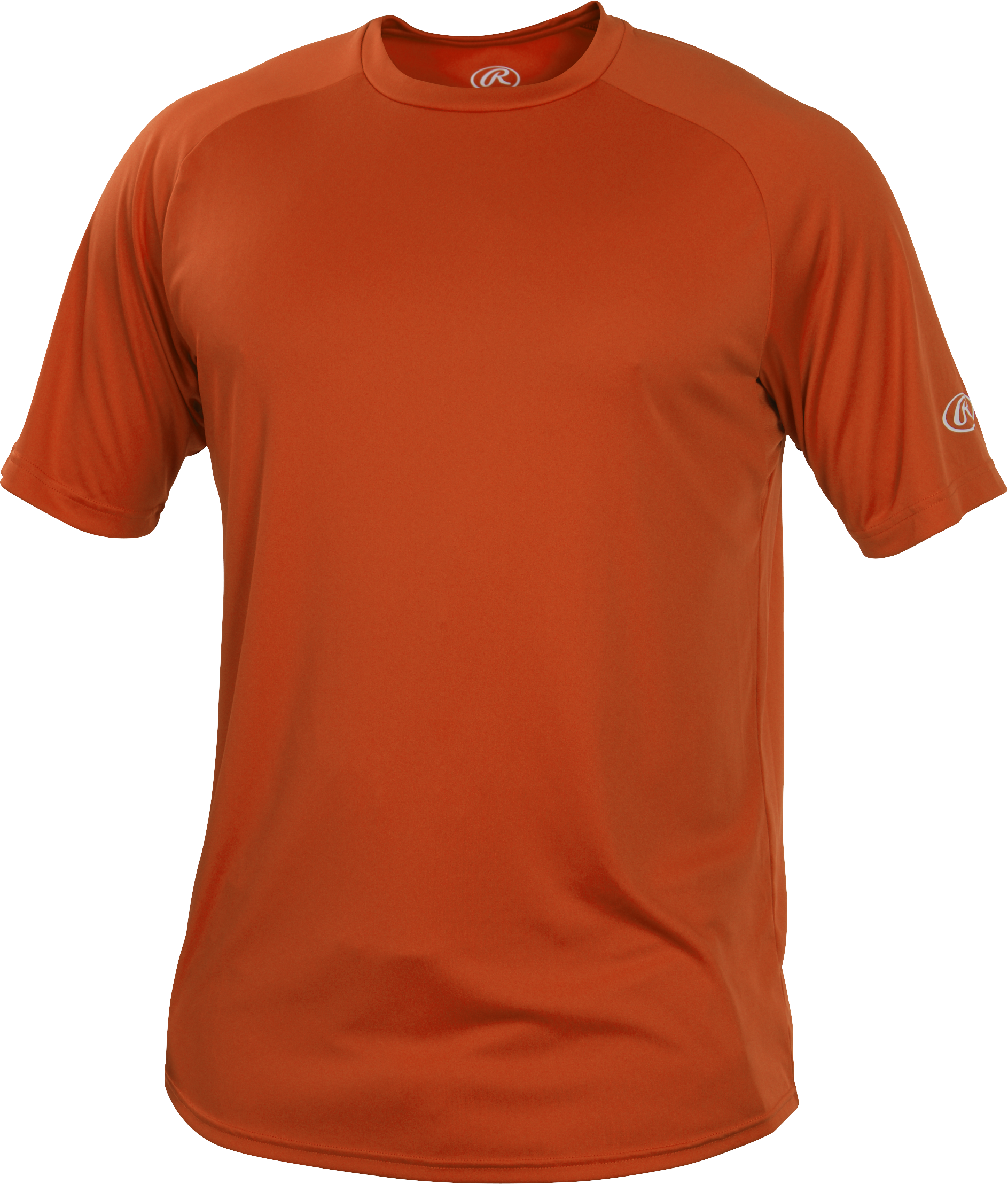Rawlings Adult Crew Neck Short Sleeve Jersey - Small - Burnt Orange