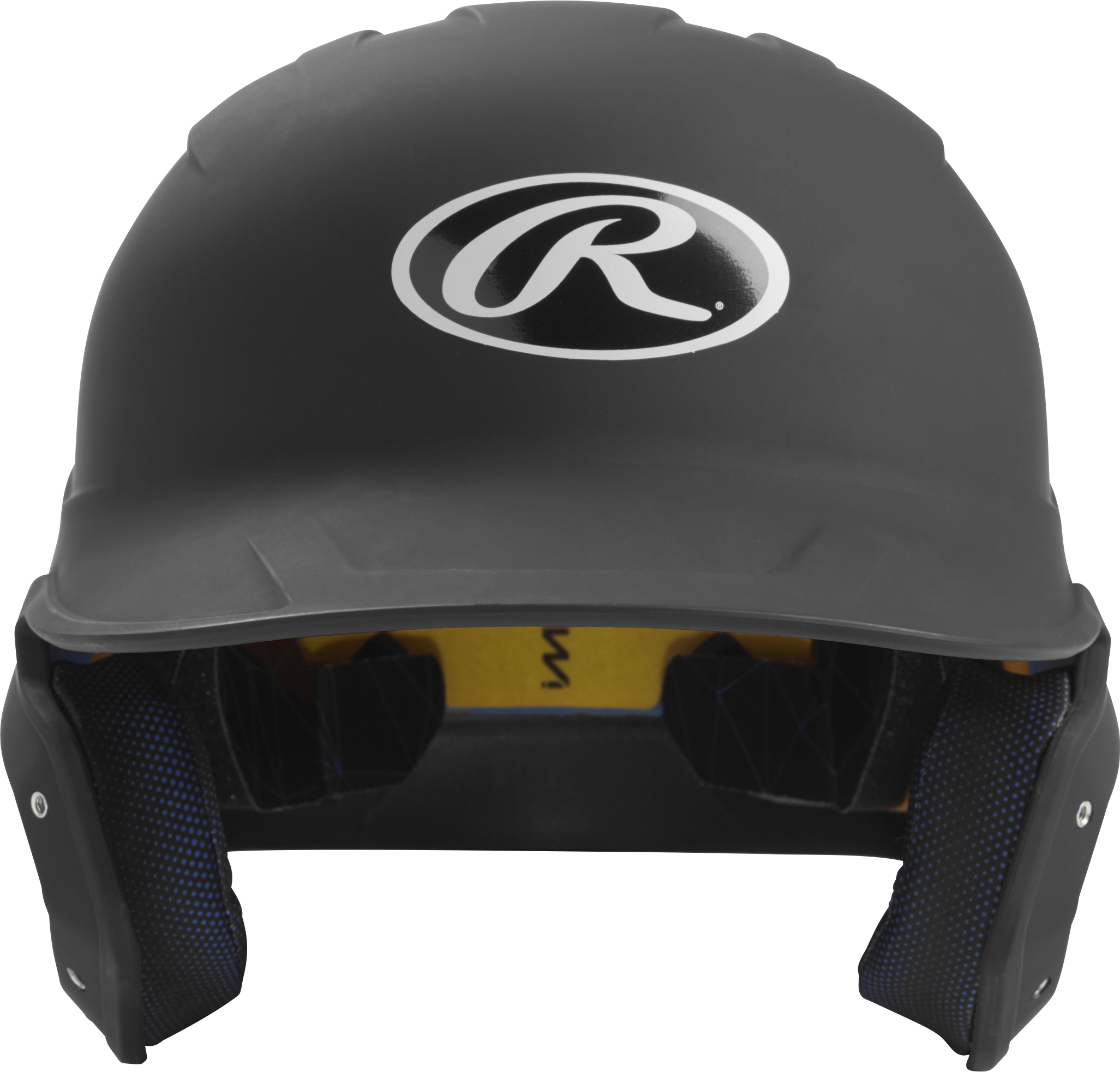 Rawlings Mach Matte Junior Baseball Helmet - Black