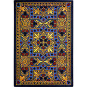 Jackpot 3'10" x 5'4" area rug in color Navy