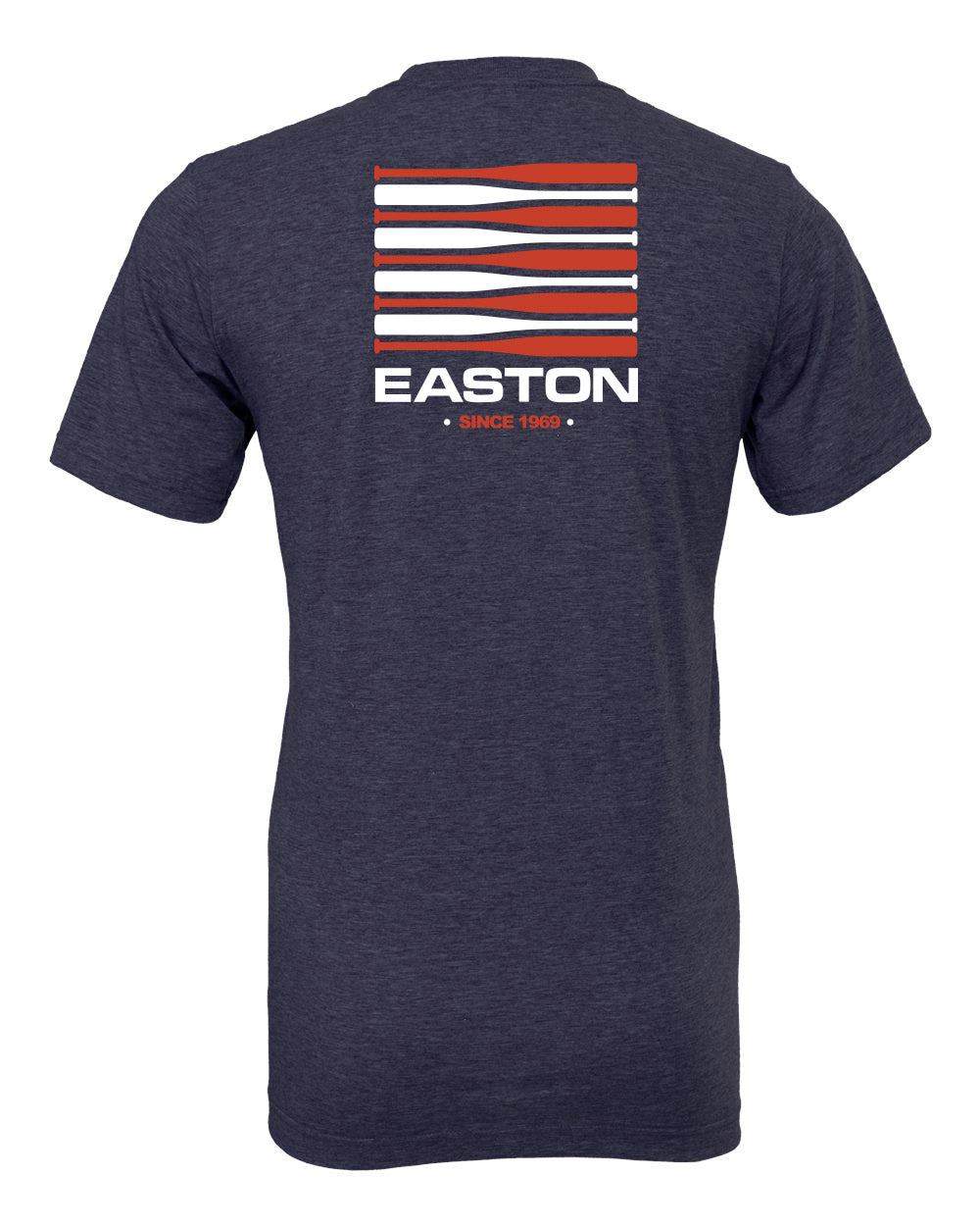 Easton Adult Retro T-Shirt - Small - Heather Navy