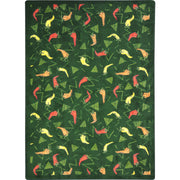 Jalapeno Fiesta 7'8" x 10'9" area rug in color Emerald