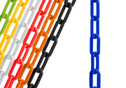 2" Plastic Chain ‐ Blue ‐ 500ft box