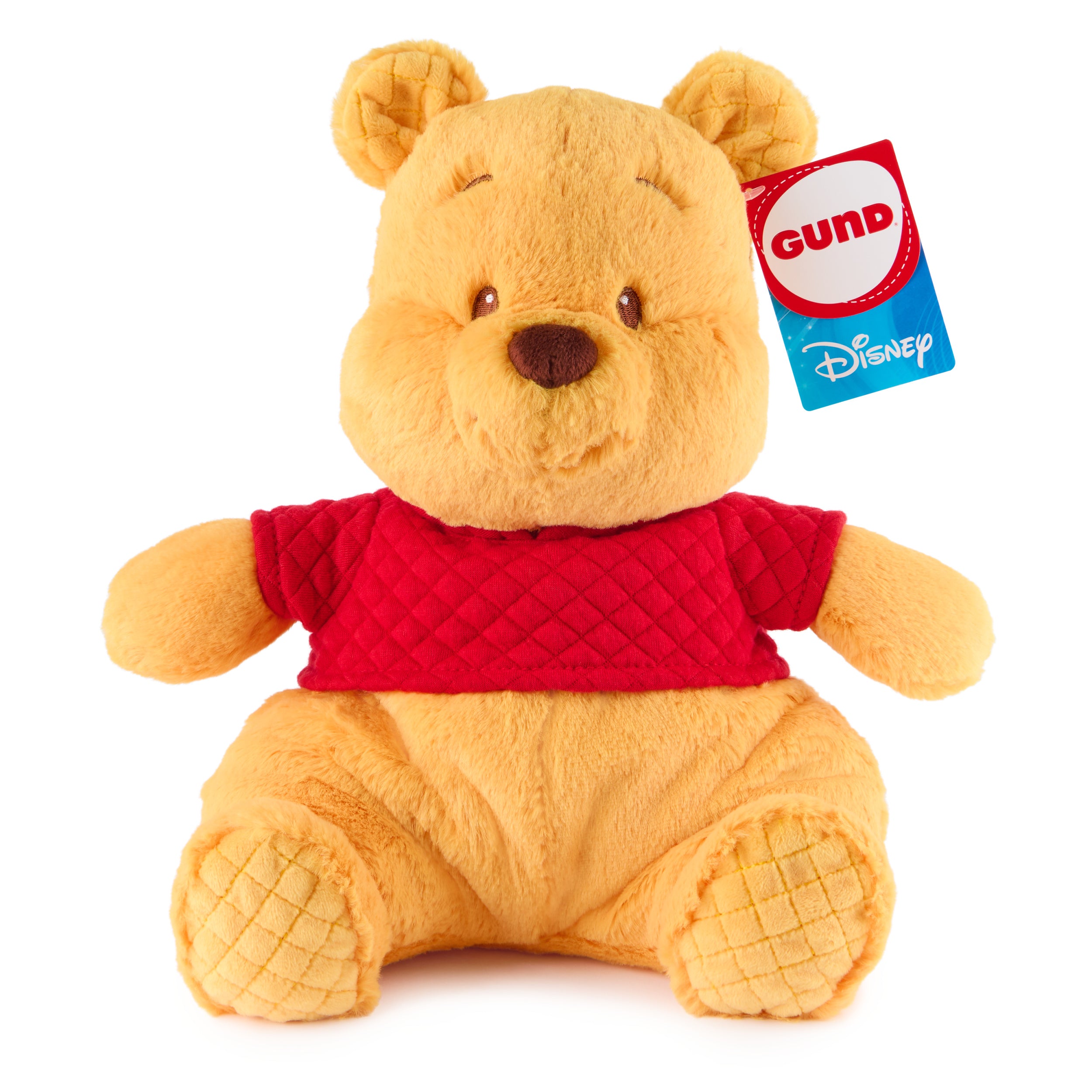GUND Disney Official Winnie the Pooh Oh So Snuggly Plush, Teddy Bear Stuffed Animal for Babies and Infants, Yellow, 12.5”