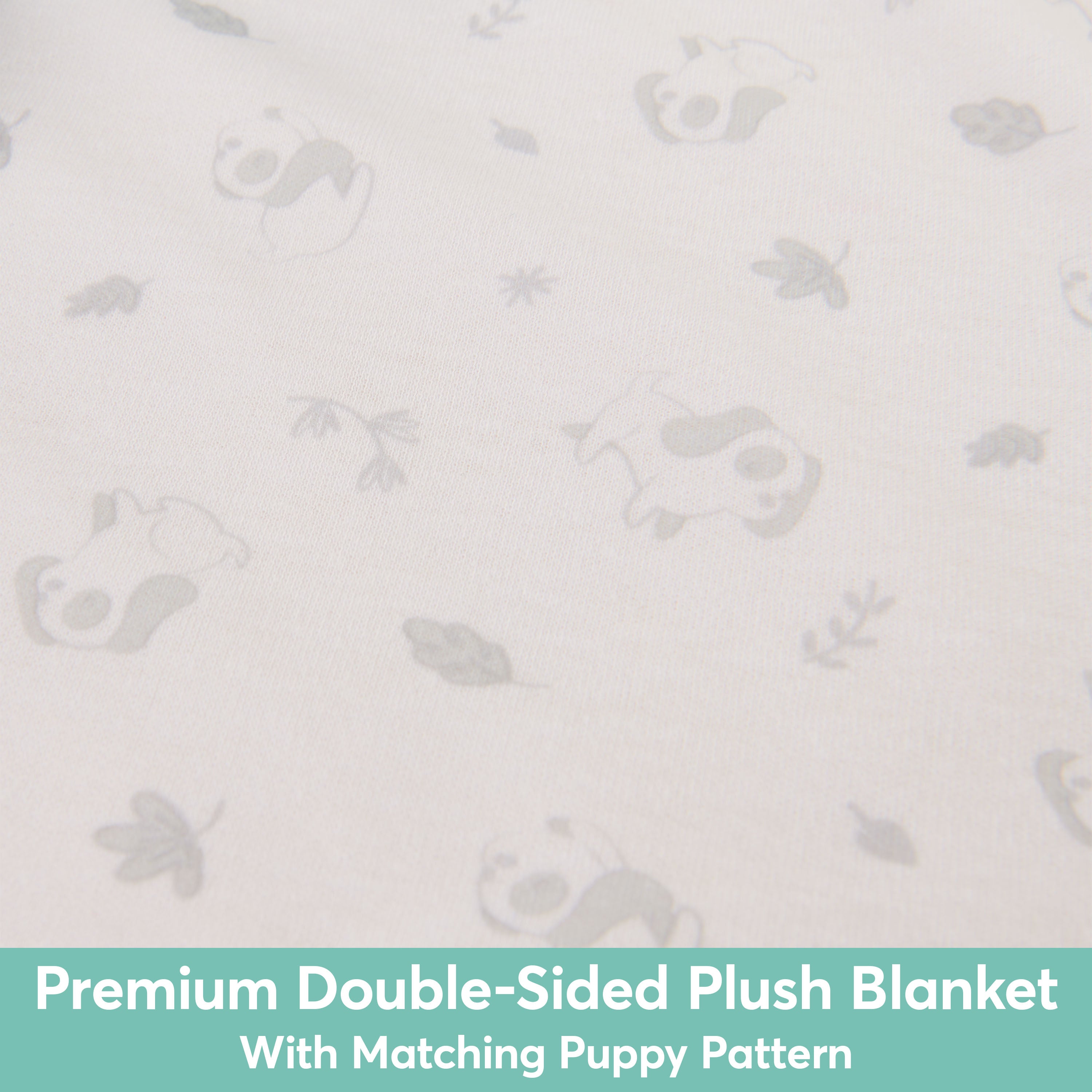GUND Baby Sustainably Soft Puppy Lovey, Stuffed Animal Plush Blanket Made from 100% Recycled Materials, for Babies and Newborns, Blue/Cream, 10”