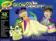 Crayola Glow Color Chemistry Lab Set, Science Kit For Kids, STEM Toys, Volcano Kit, Gifts For Kids 7+
