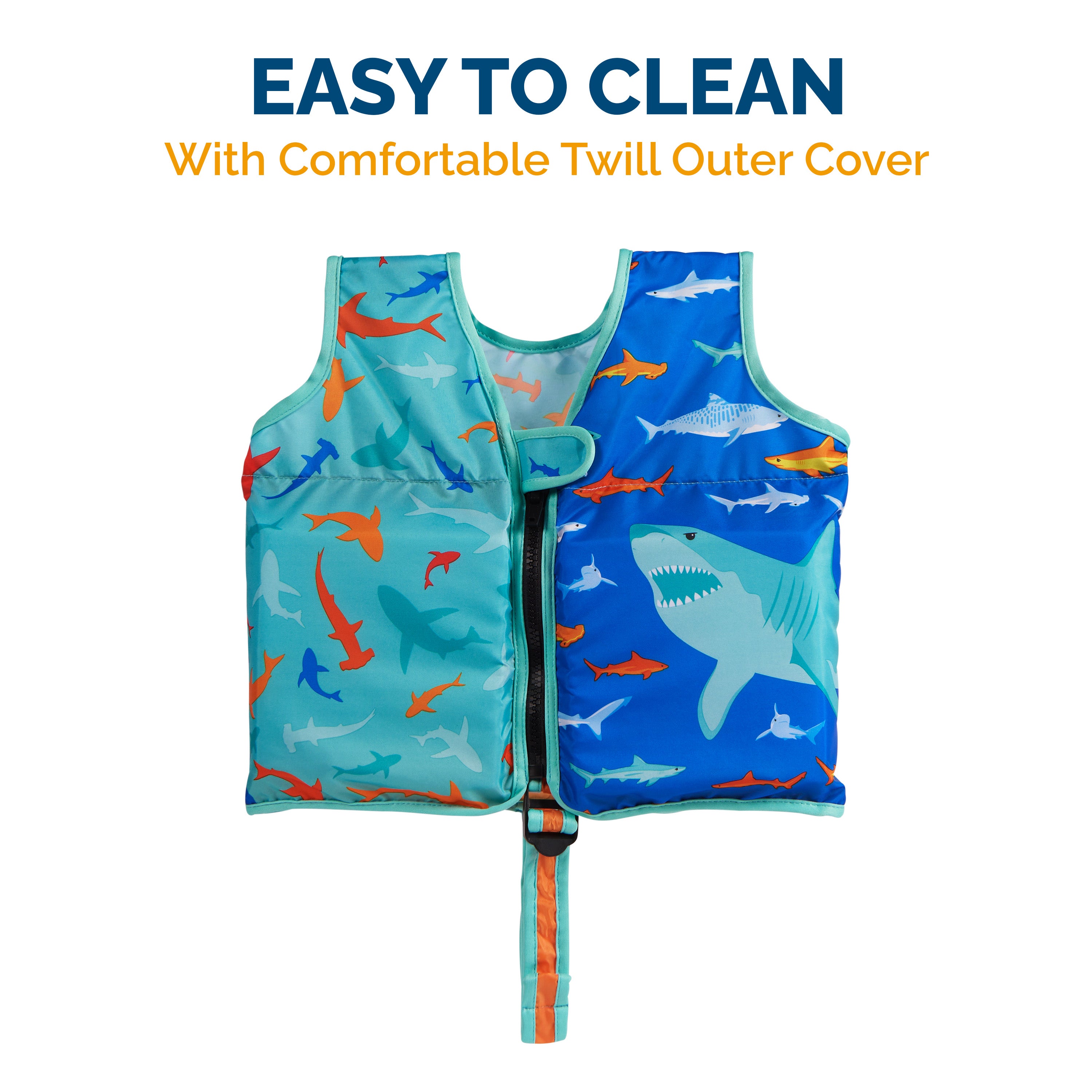 SwimWays Swim Vest, Learn To Swim Personal Flotation Device for Swim Training, Pool Floats & Swimming Pool Accessories for Kids 2-4 Years, Styles May Vary