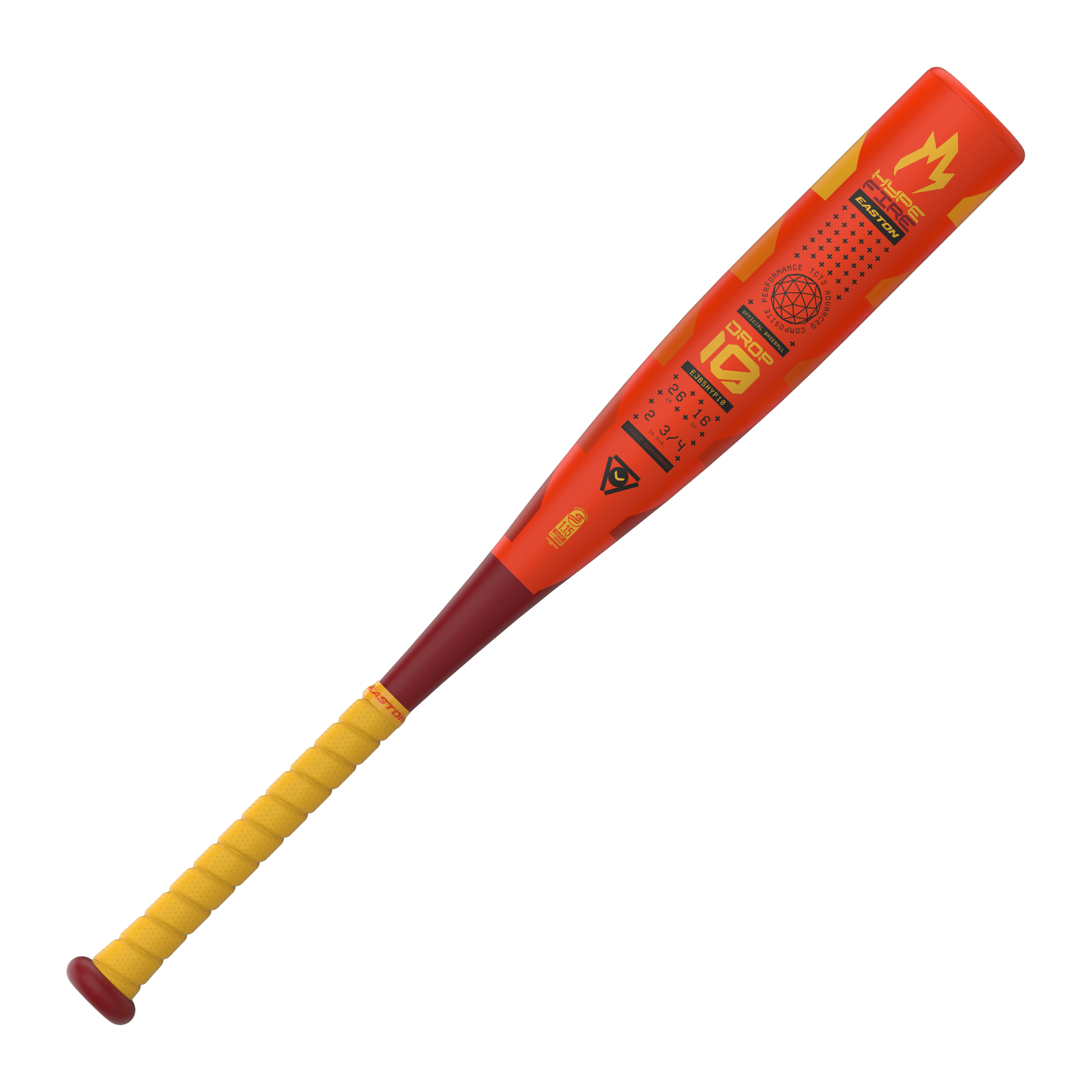 Easton Hype Fire -10 Usssa Youth Baseball Bat - 25 In