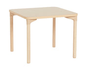 30" x 30" Square All-Purpose Activity Table with 22" Wood Legs