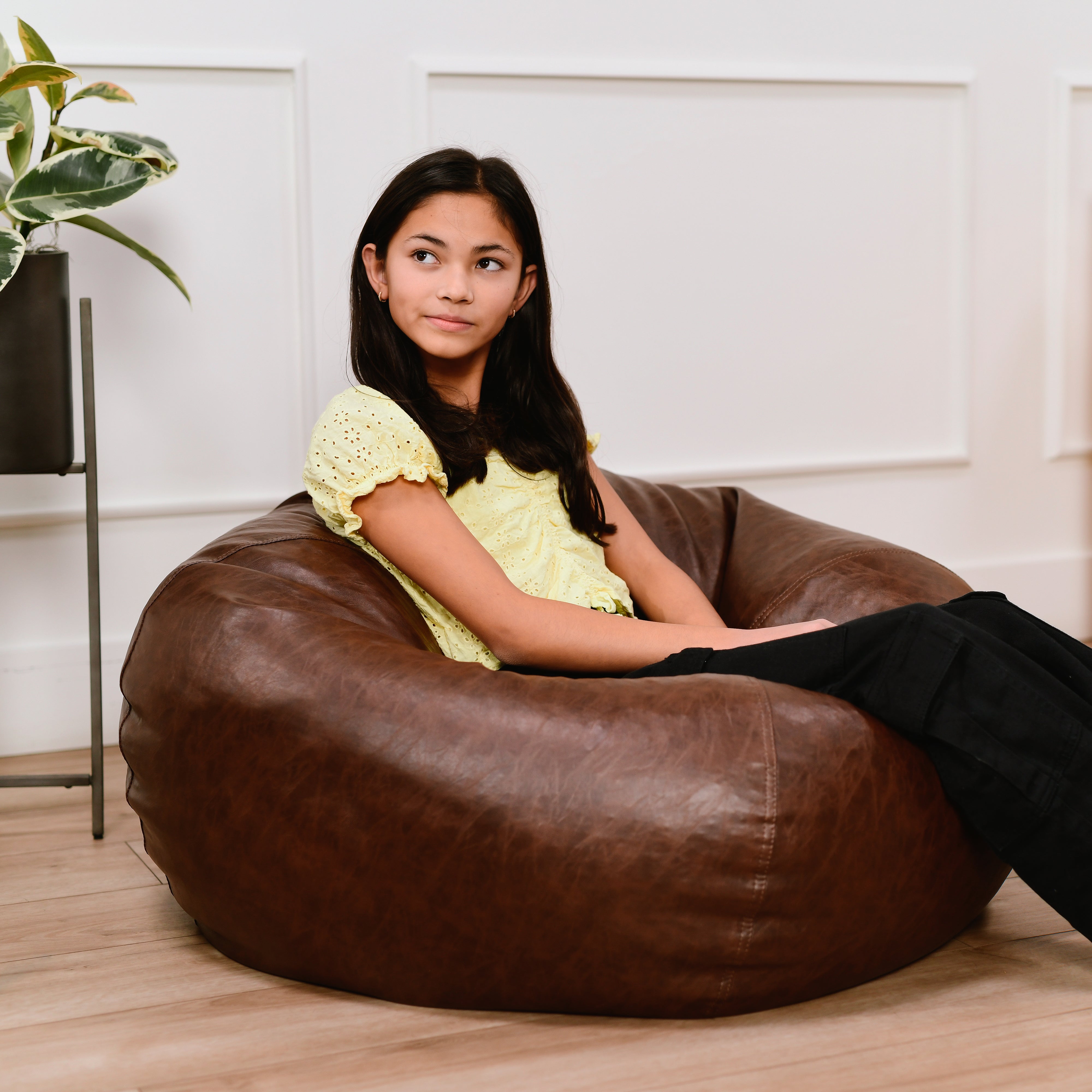 Rustic Classic 35" Standard Bean Bag - Walnut