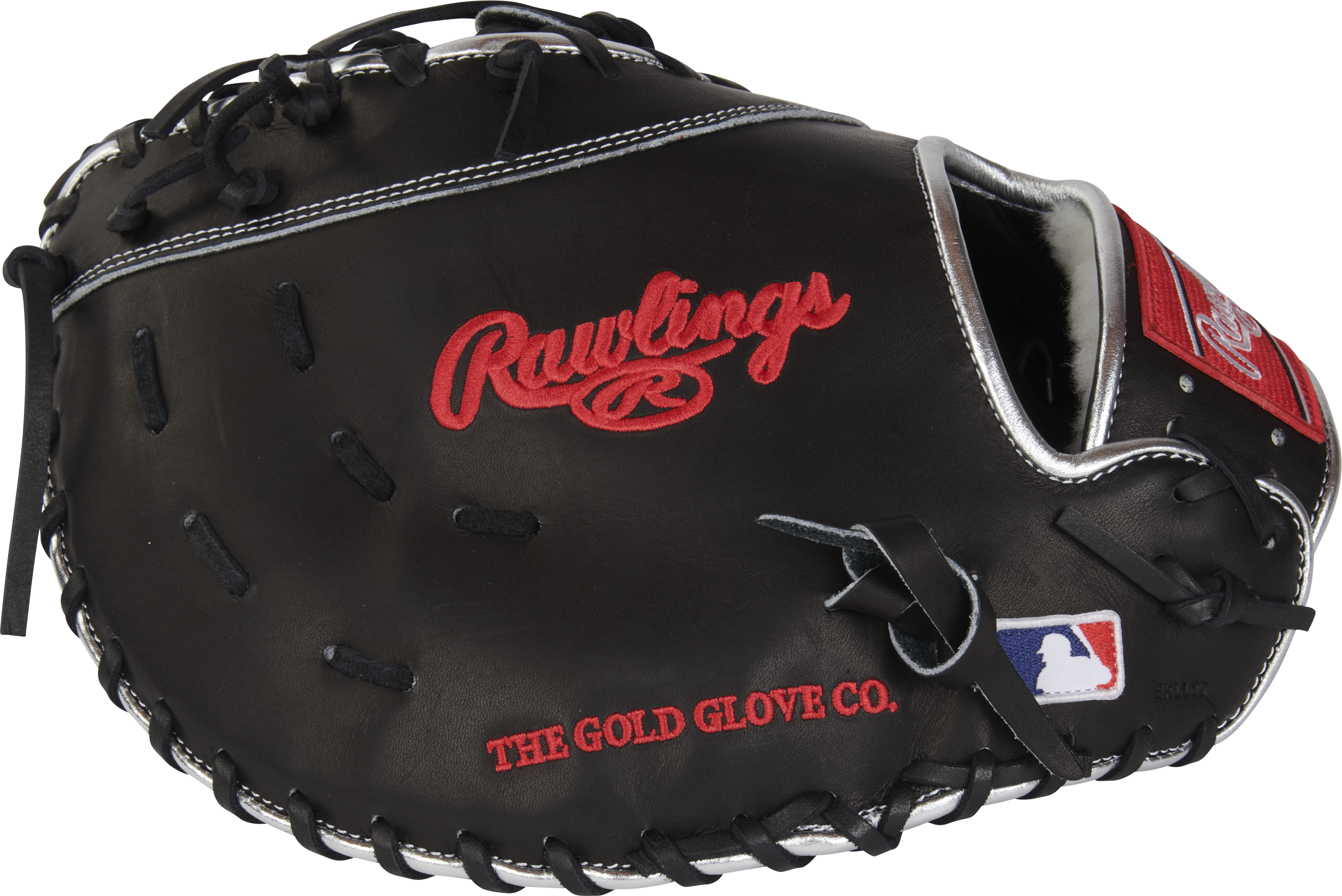 Rawlings Pro Preferred Series First Base Mitt 12.75-Inch Baseball Glove - Right Hand Thrower - Black
