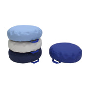 SoftScape Bean Cushions, 4-Piece - Navy/Powder Blue