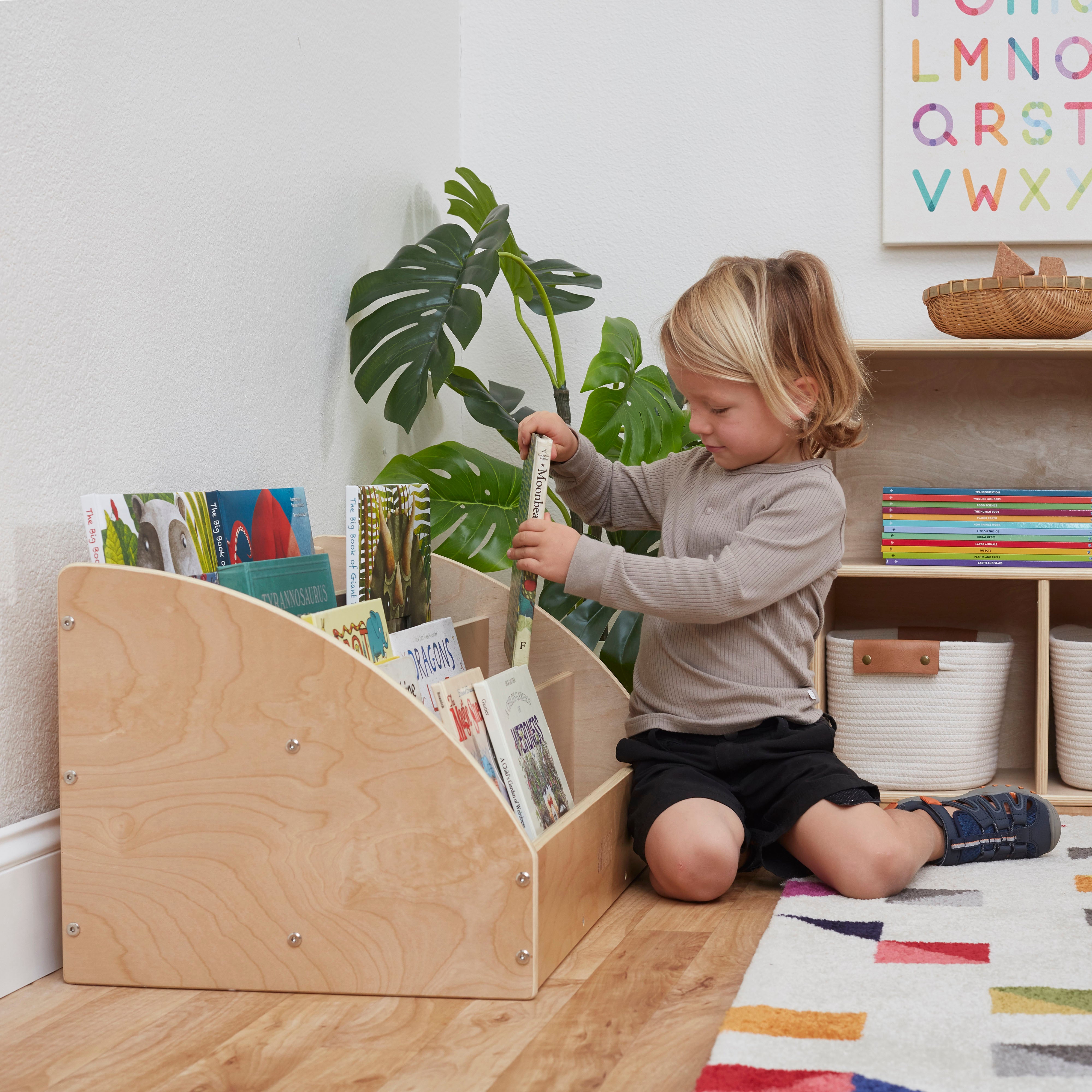 Toddler Book Display - Natural