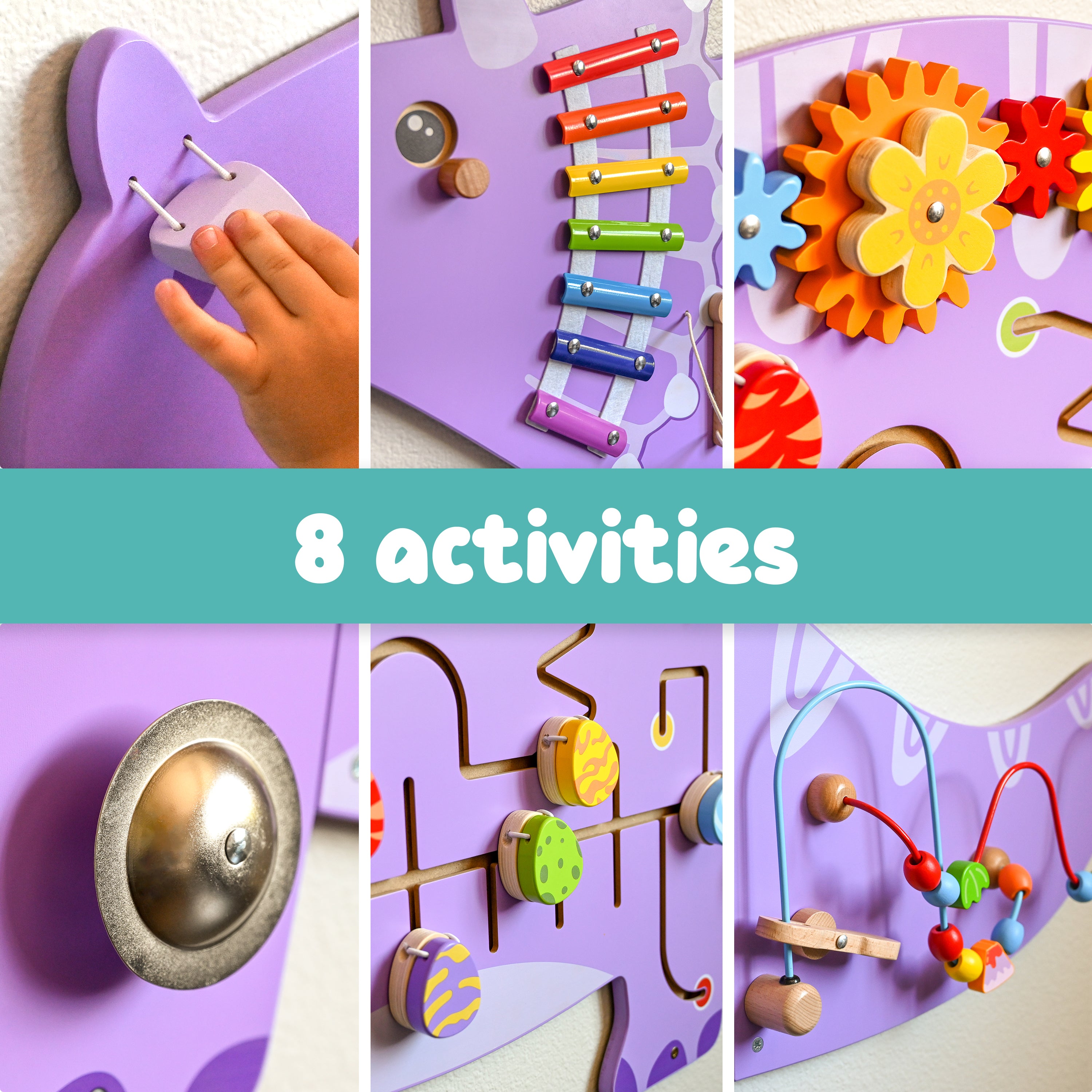 *Triceratops Activity Wall Panels
