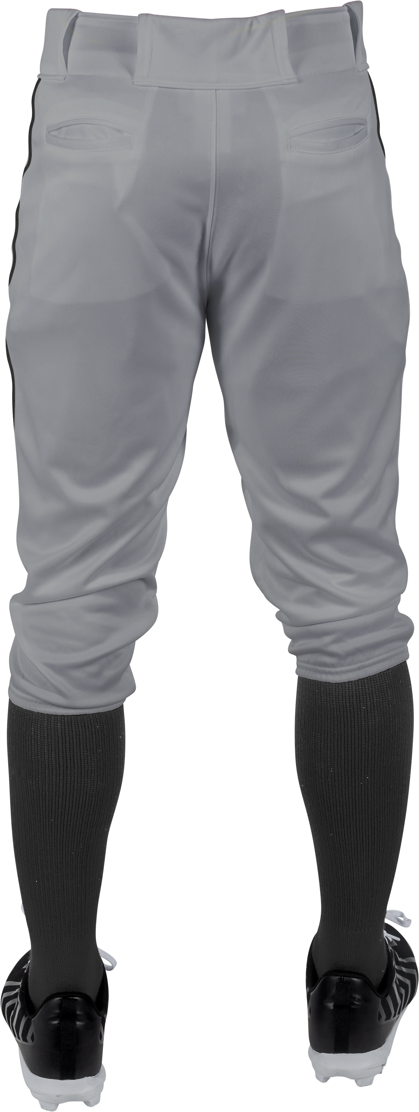 Rawlings Youth Launch Piped Knicker Pant - Small - Blue Gray/Black