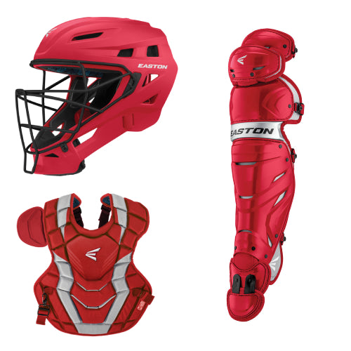 Easton Elite X Adult Catchers Box Set - Red