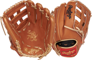 Rawlings Heart Of The Hide Series Sierra Romero Gameday Pattern 12-Inch Softball Glove - Right Hand Thrower - Golden Brown