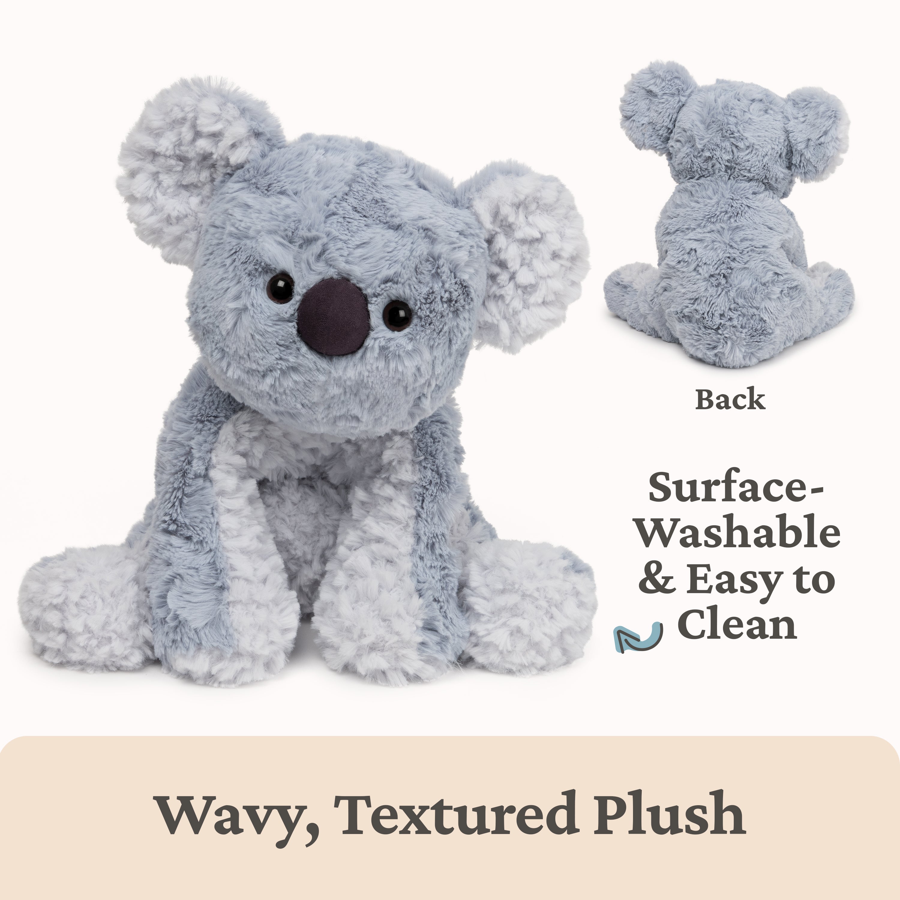 GUND Cozys Collection Koala Stuffed Animal, Koala Bear Plush Toy for Ages 1 and Up, Gray/White, 10"