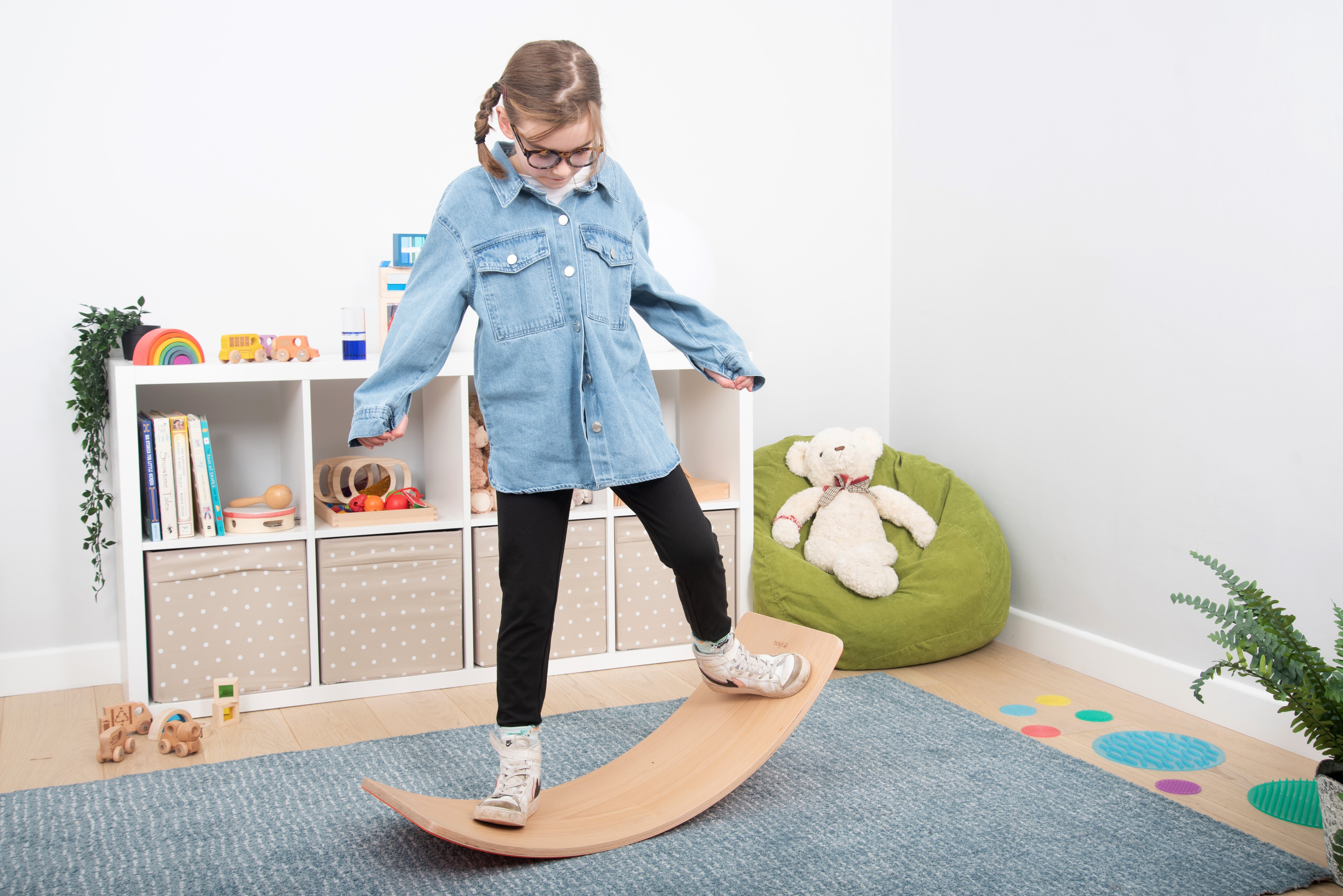 *Wooden Balance Board
