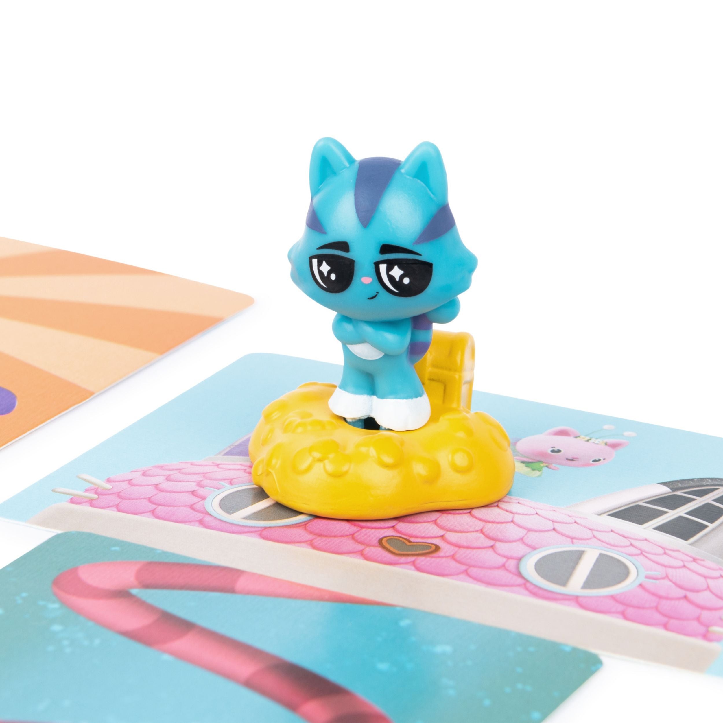 Gabby’s Dollhouse, Match-ical Dollhouse Game 2-Player Memory Matching Card Game Board Game Based on the Netflix Original Series, for Kids Ages 4 and up