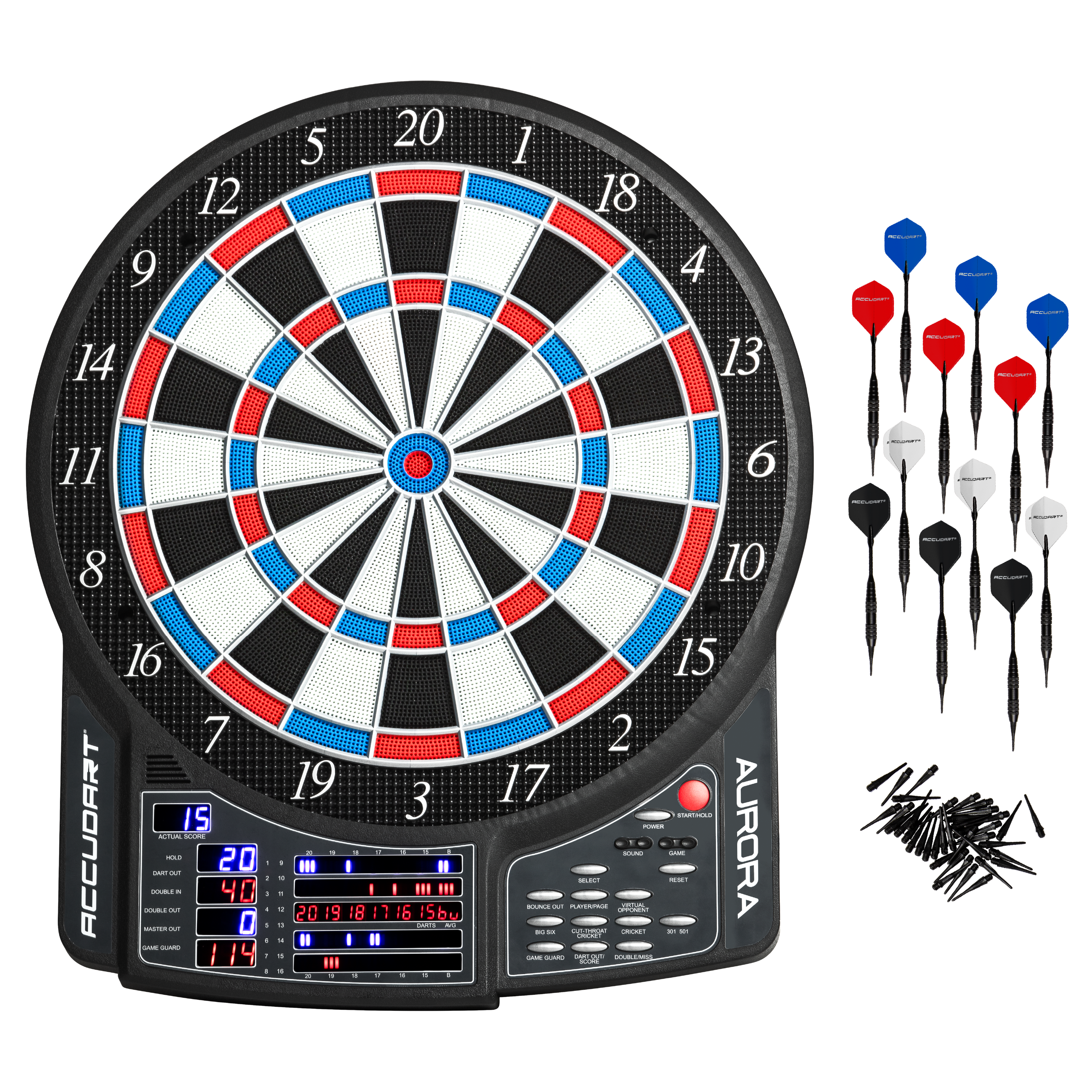 Accudart Aurora 15.5" Electronic Dartboard