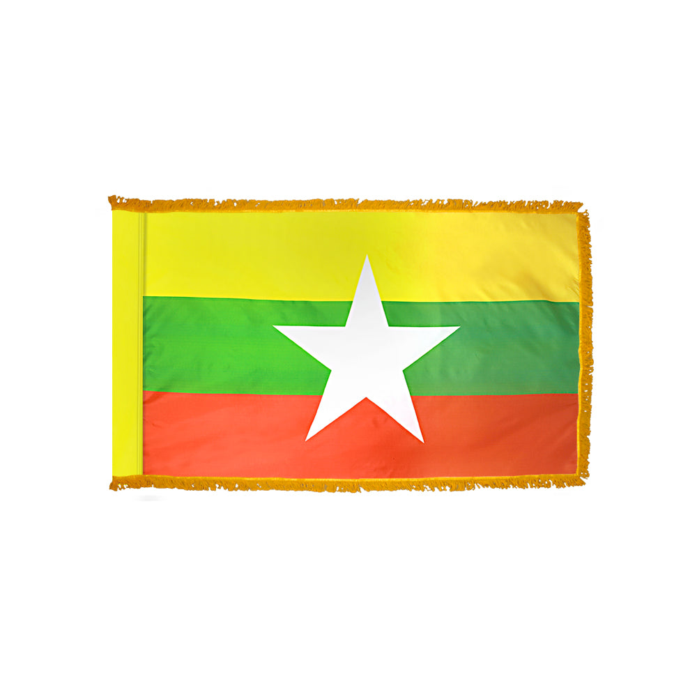 4X6 FT COLNYL-GLO MYANMAR/BURMA FRG 2010