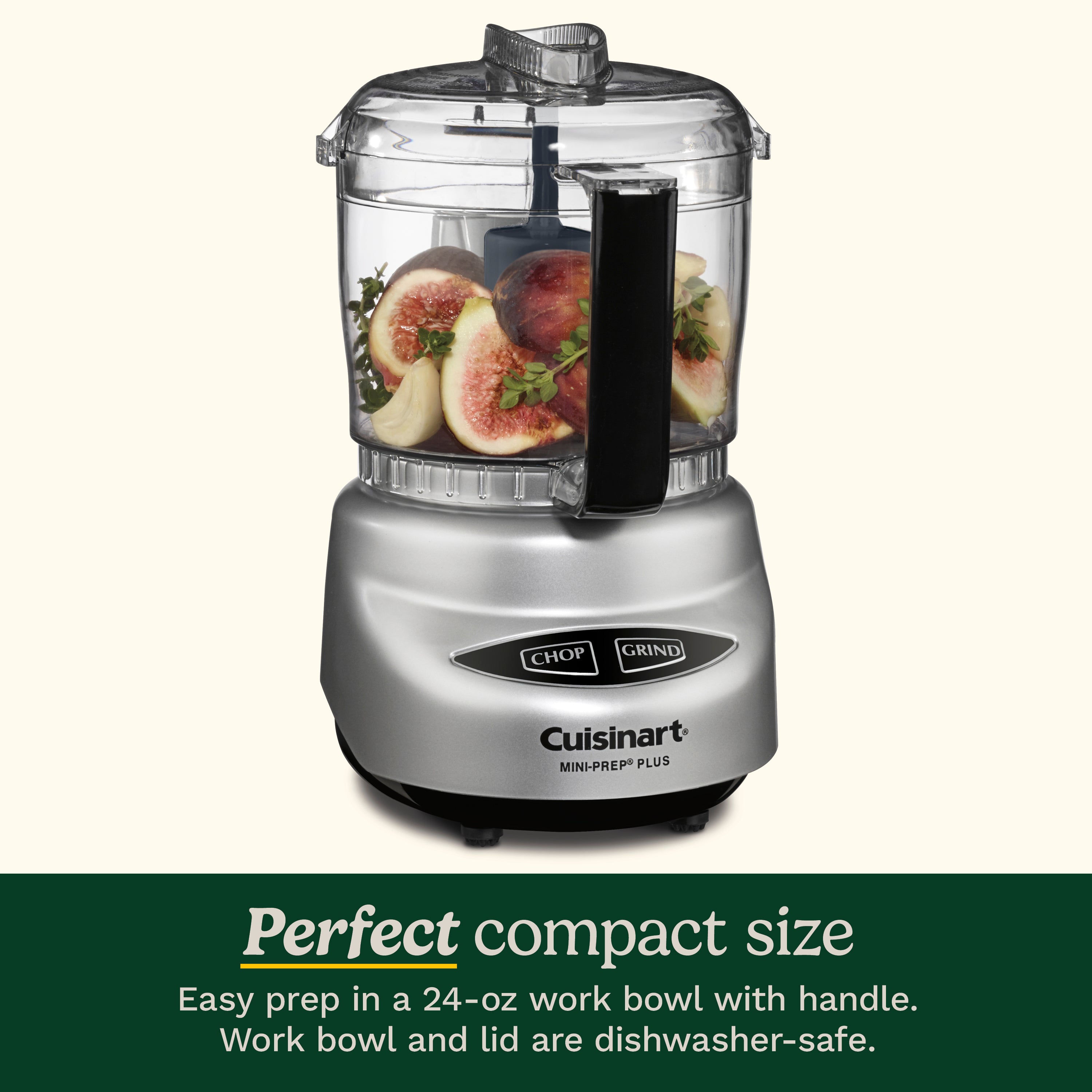 Mini-Prep Plus 24 Ounce Processor - Brushed Chrome
