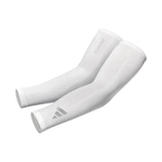 Adidas Aeroready Compression Arm Sleeve - Small/Medium, White(Pair)