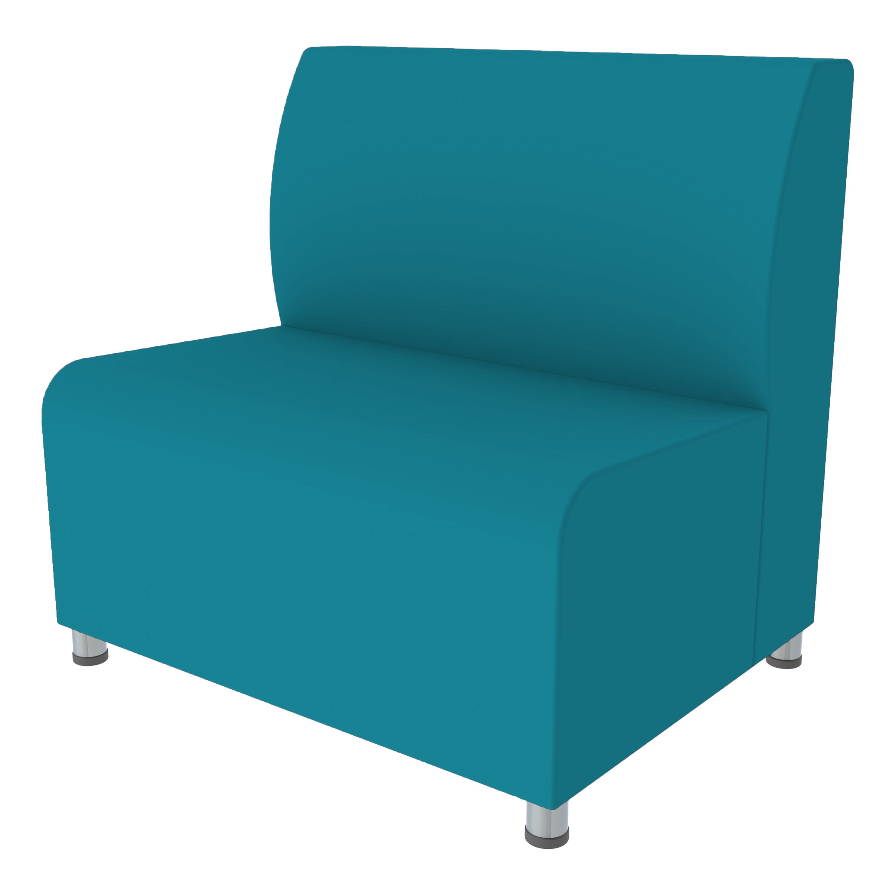 Pro Series Upholstered Connect Chair - Teal