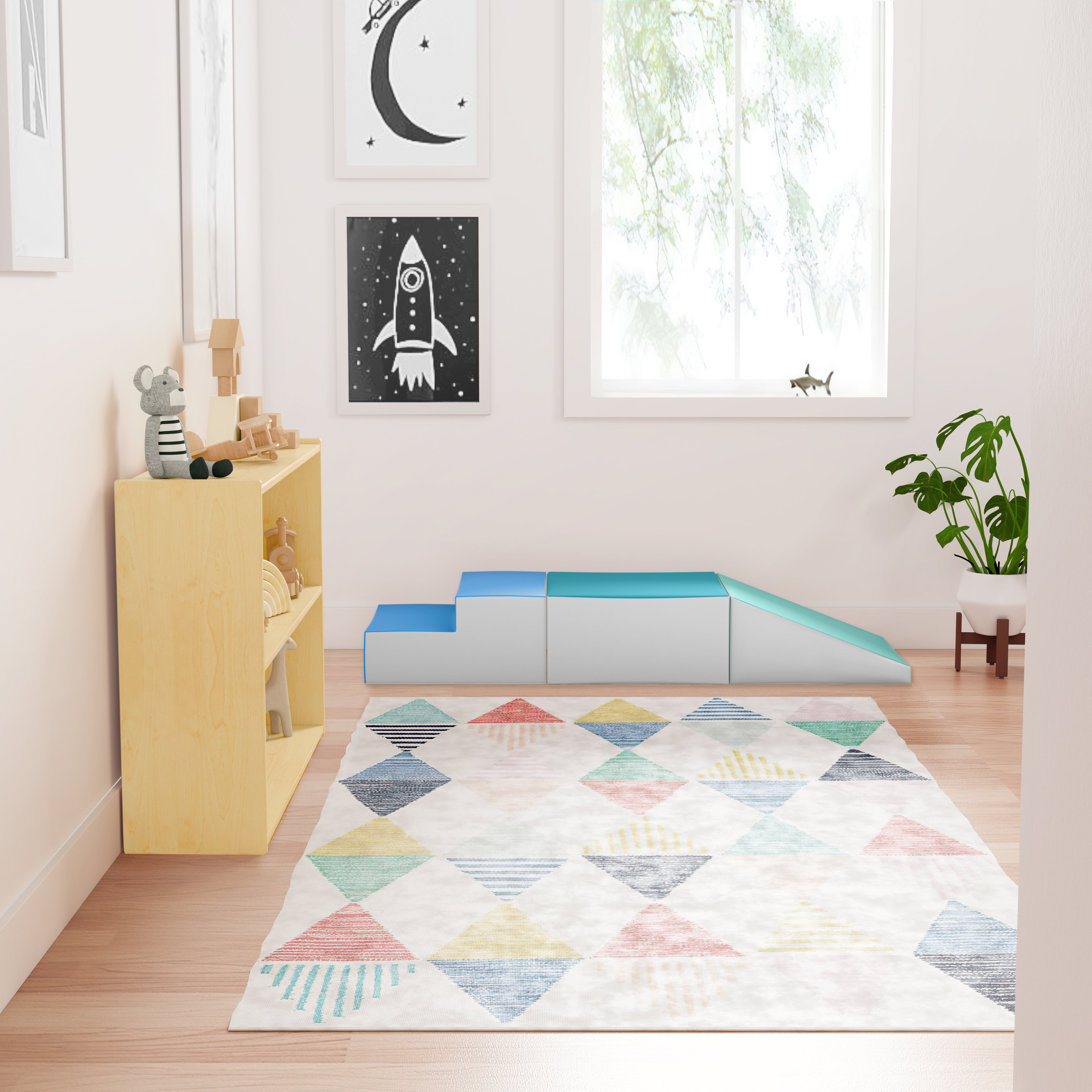 SoftZone Junior Little Me Climb Crawl and Slide - Contemporary