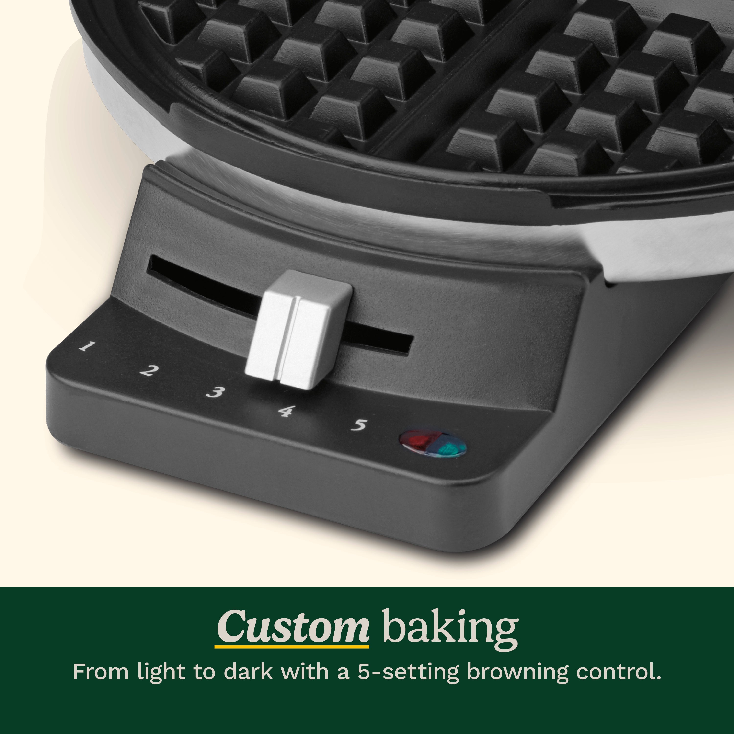 Round Classic Waffle Maker