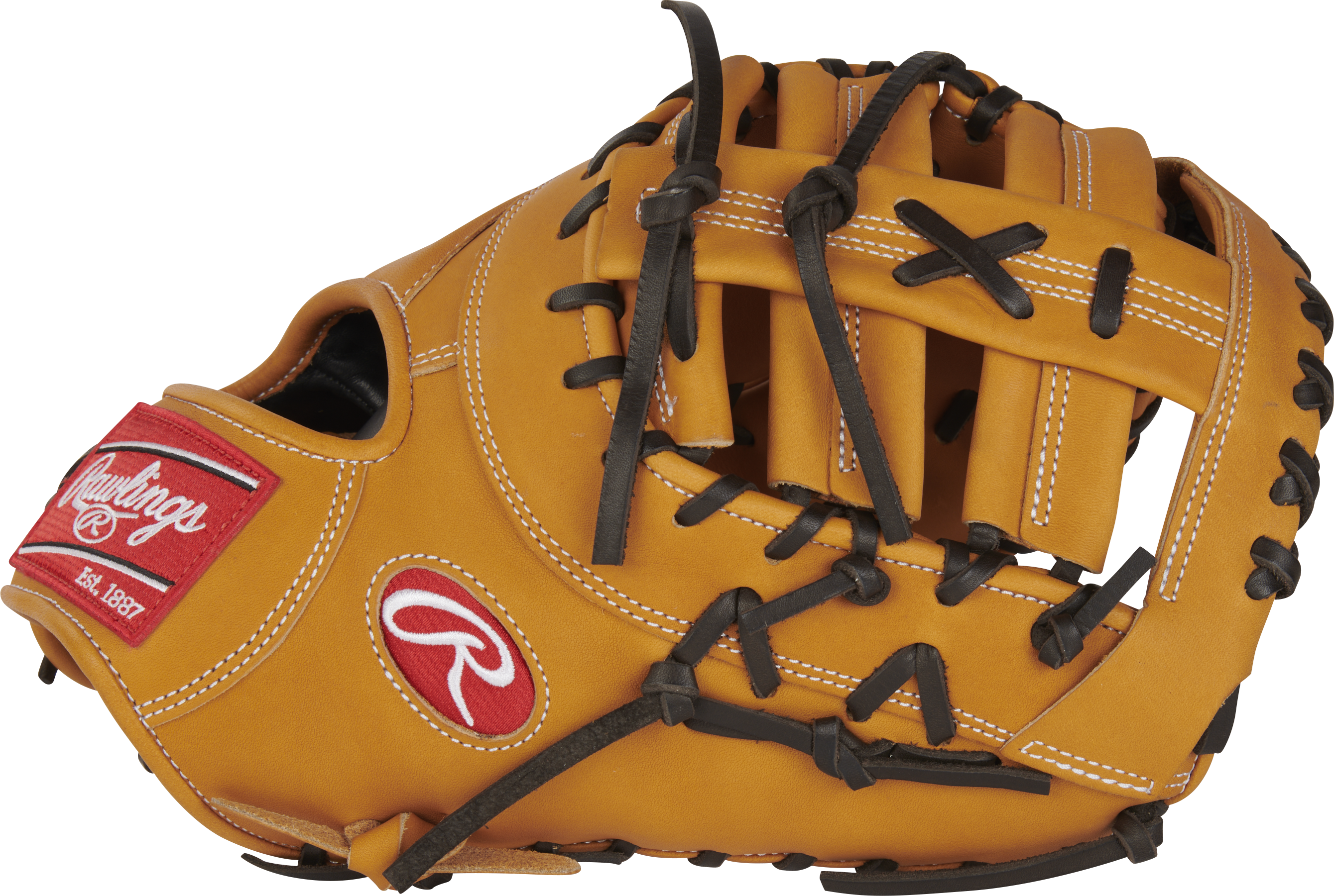 Rawlings Heart Of The Hide Traditional Series First Base Mitt 13-Inch Baseball Glove - Right Hand Thrower - Tan