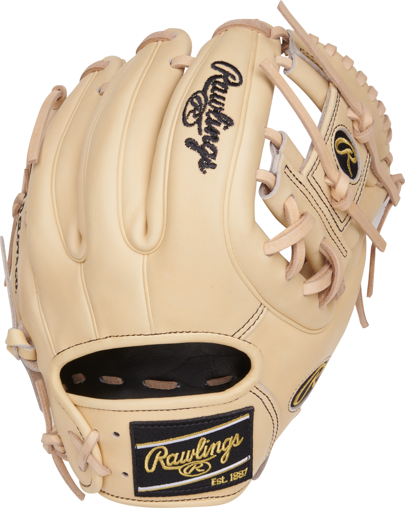 Rawlings Heart Of The Hide Series 11.25-Inch Baseball Glove - Right Hand Thrower - Camel