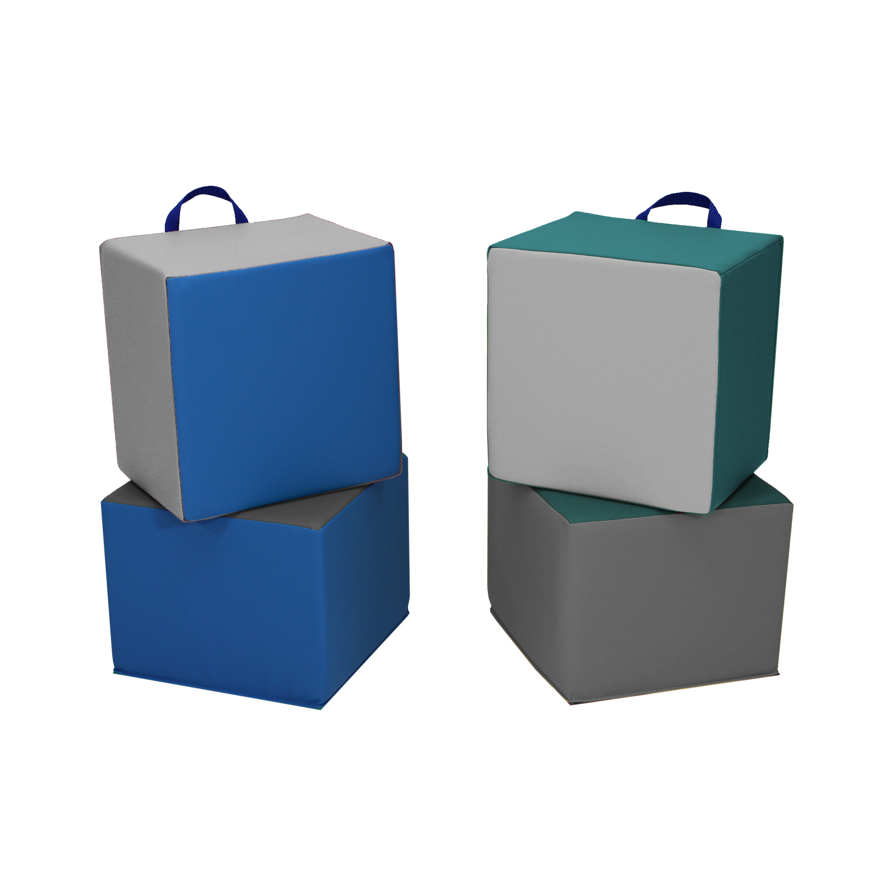 SoftScape Carry Me Cube Cushions, 4-Piece - Contemporary