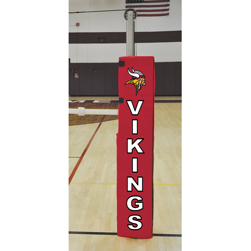 Protective Pad for the Volleyball Uprights with Customized Graphics