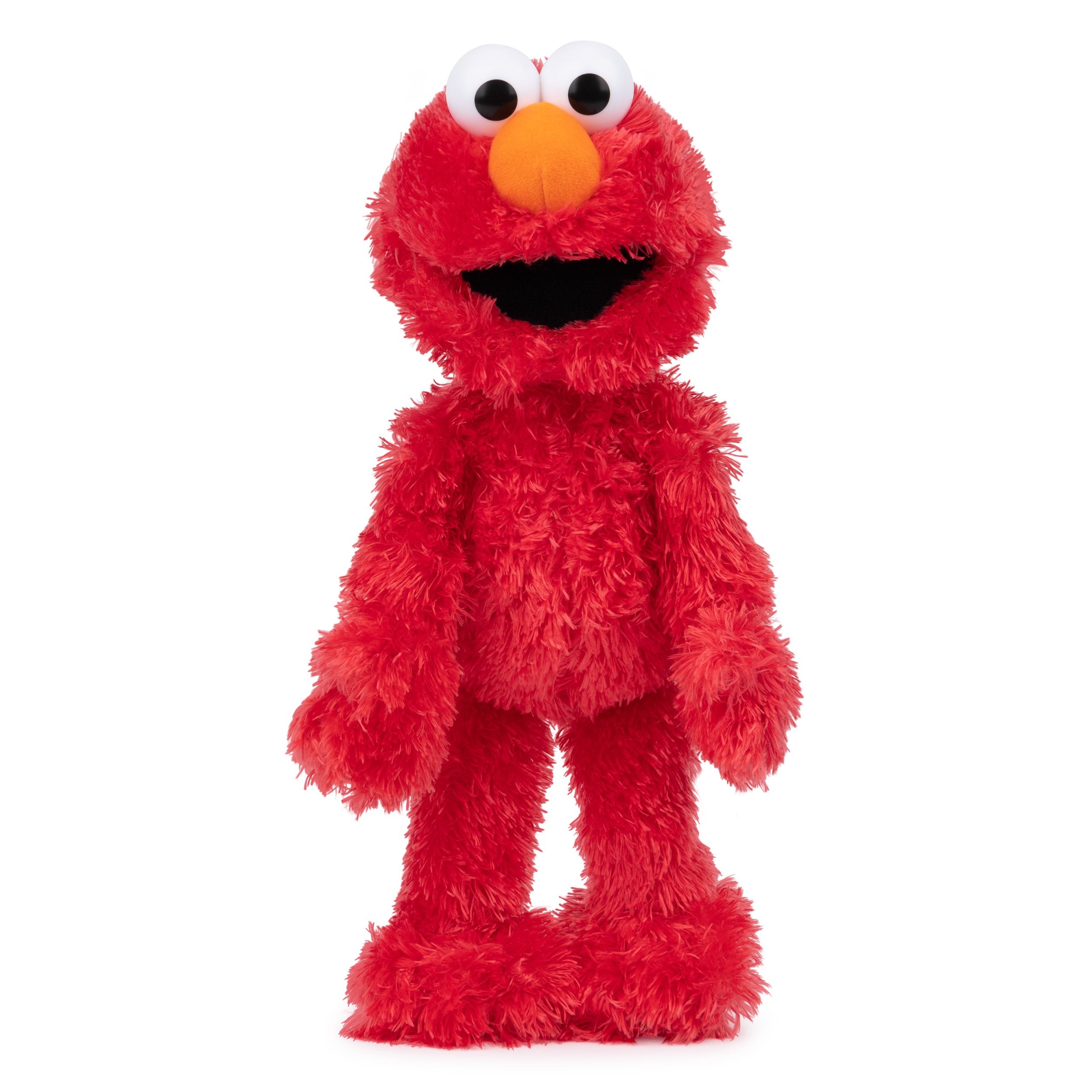 GUND Sesame Street Official Elmo Muppet Plush, Premium Plush Toy for Ages 1 & Up, Red, 13”