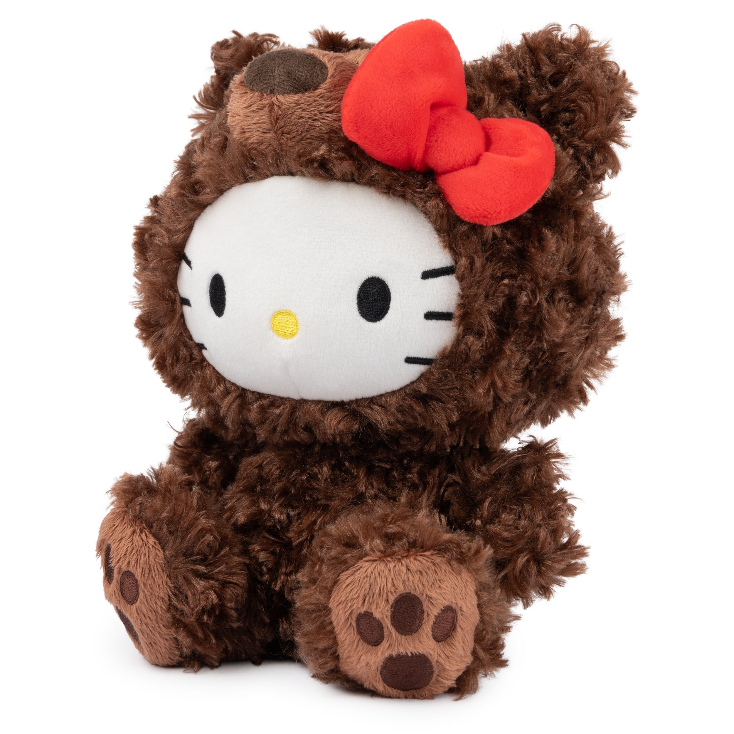 GUND Sanrio Hello Kitty Philbin Teddy Bear Plush Toy, Premium Stuffed Animal for Ages 1 and Up, Brown, 10”