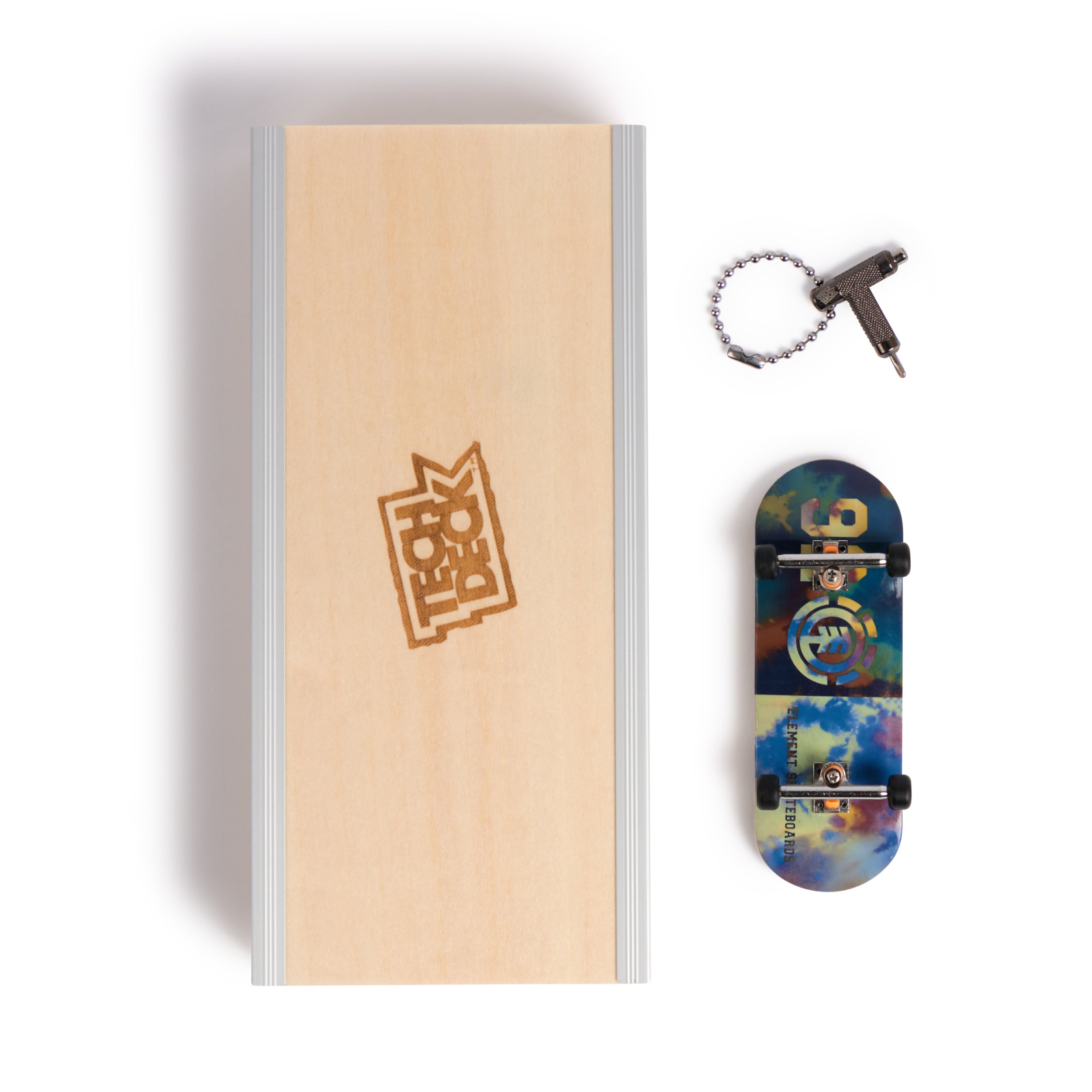 Tech Deck, Element Pro Series Finger Board with Storage Display, Built for Pros; Authentic Mini Skateboards, Kids Toys for Ages 6 and up