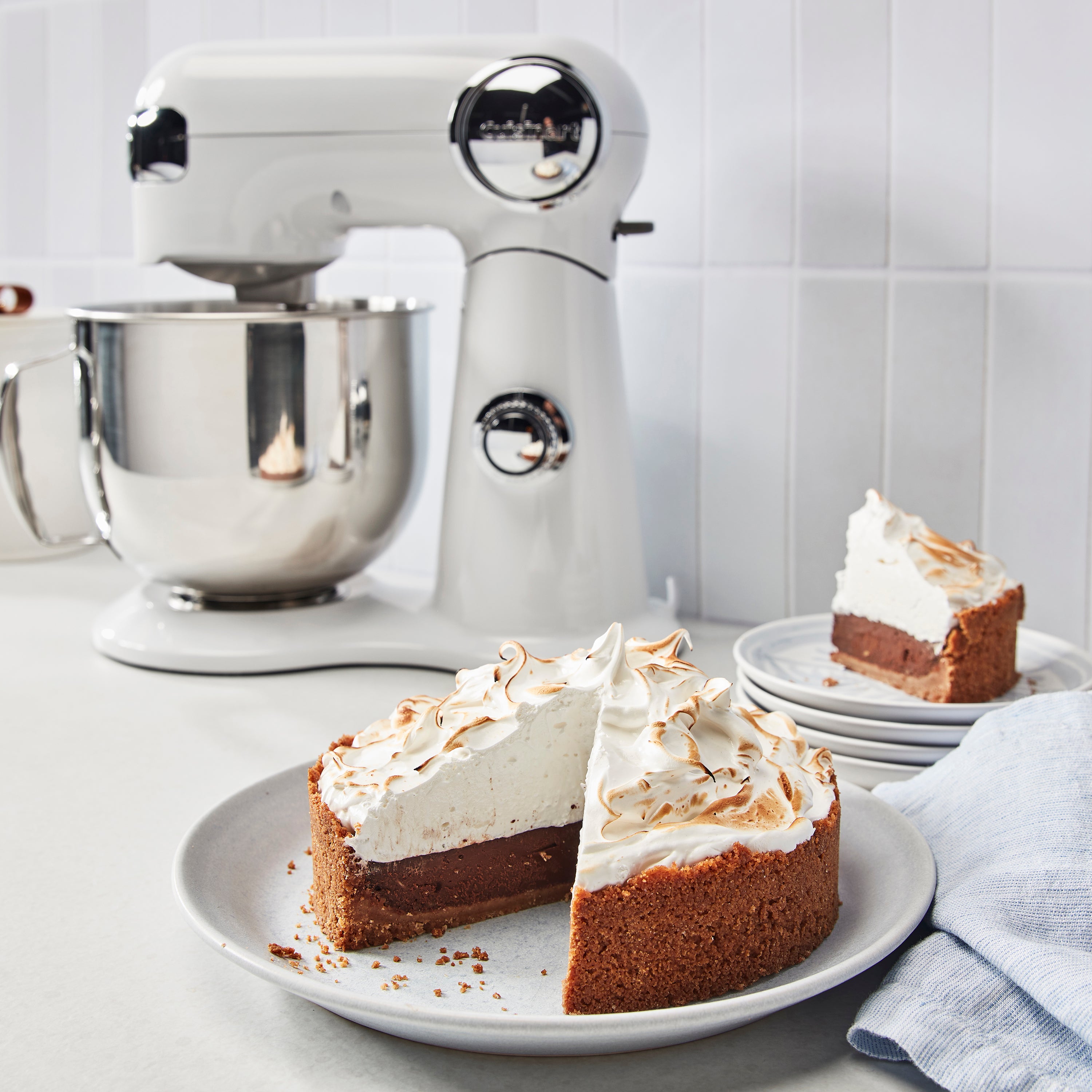 Precision Master 5.5-Quart Stand Mixer - White Linen
