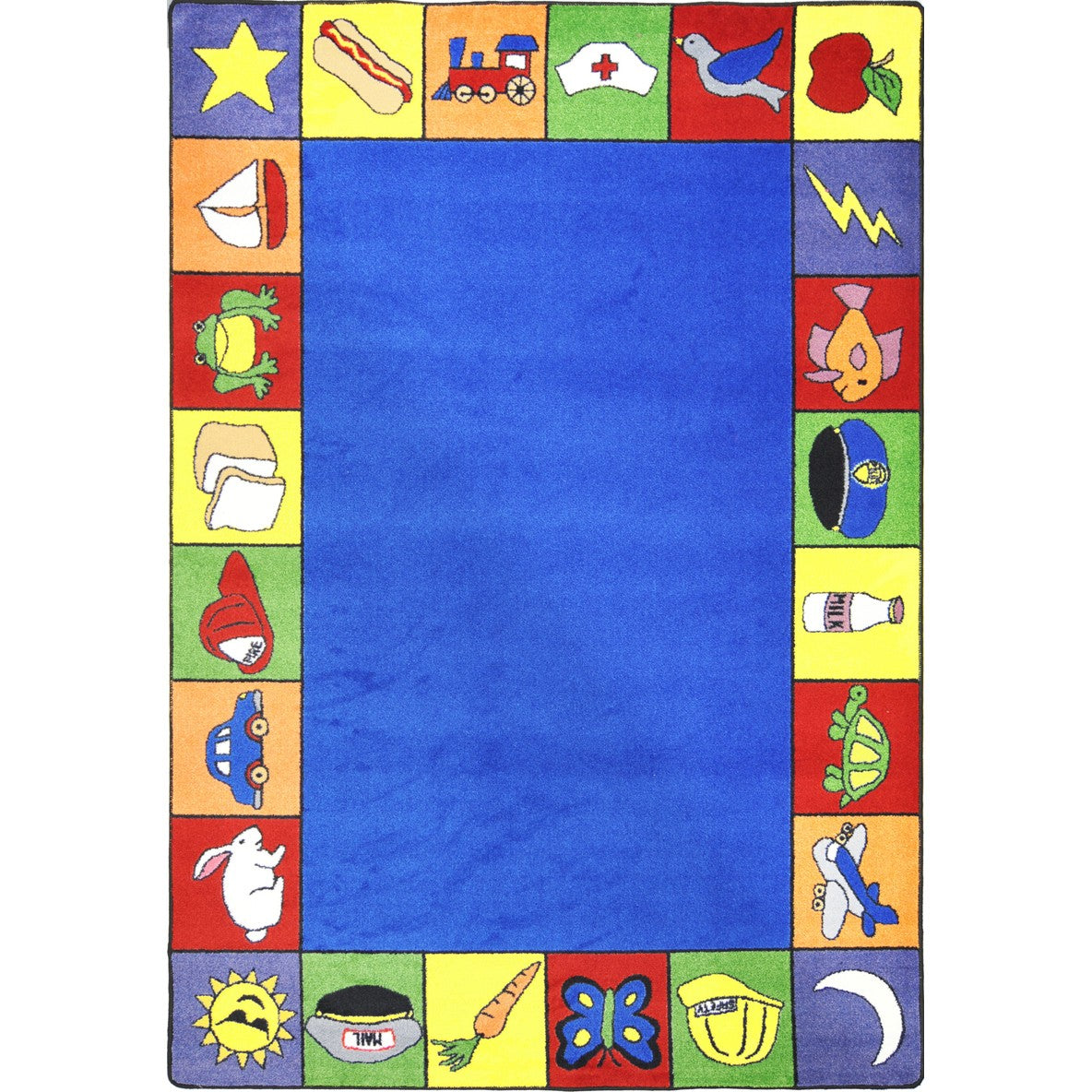 Jump Start 10'9" x 13'2" area rug in color Multi