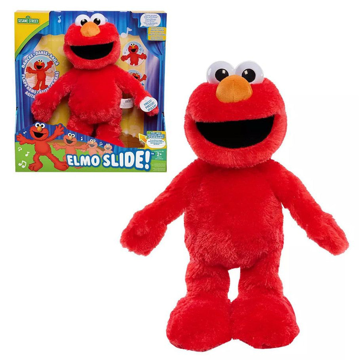 Sesame Street: Elmo Slide Plush (2)