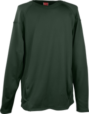 Rawlings Youth Performance Dugout Fleece Pullover - Small - Dark Green