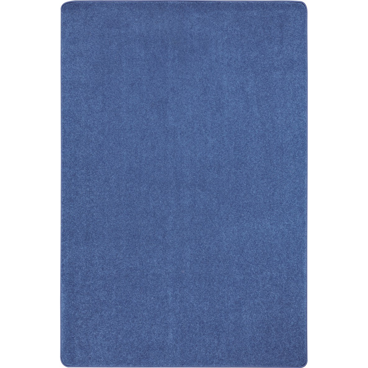 Just Kidding 6' x 9' area rug in color Cobalt Blue